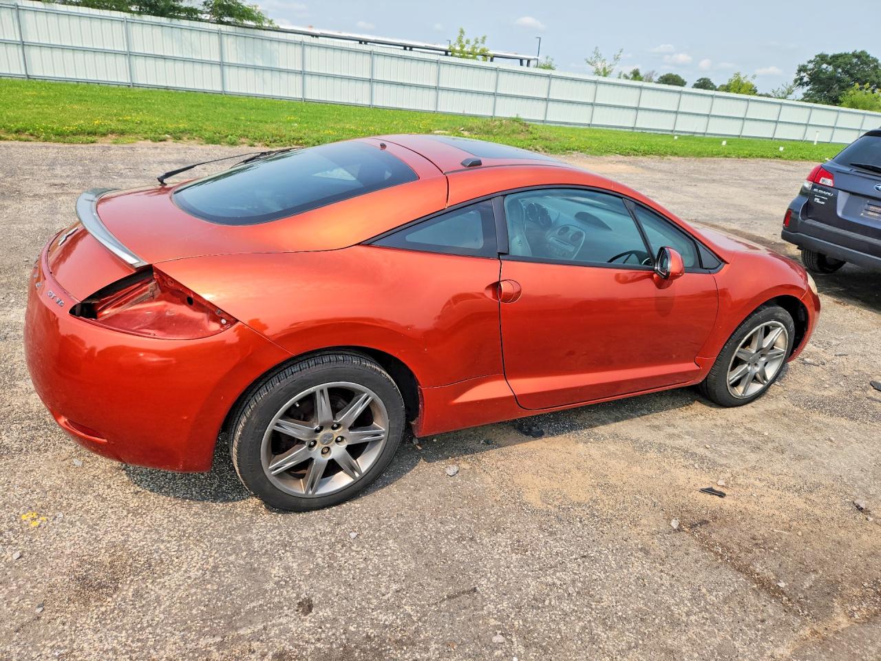 2008 Mitsubishi Eclipse Orange vin: 4A3AK34T08E030681