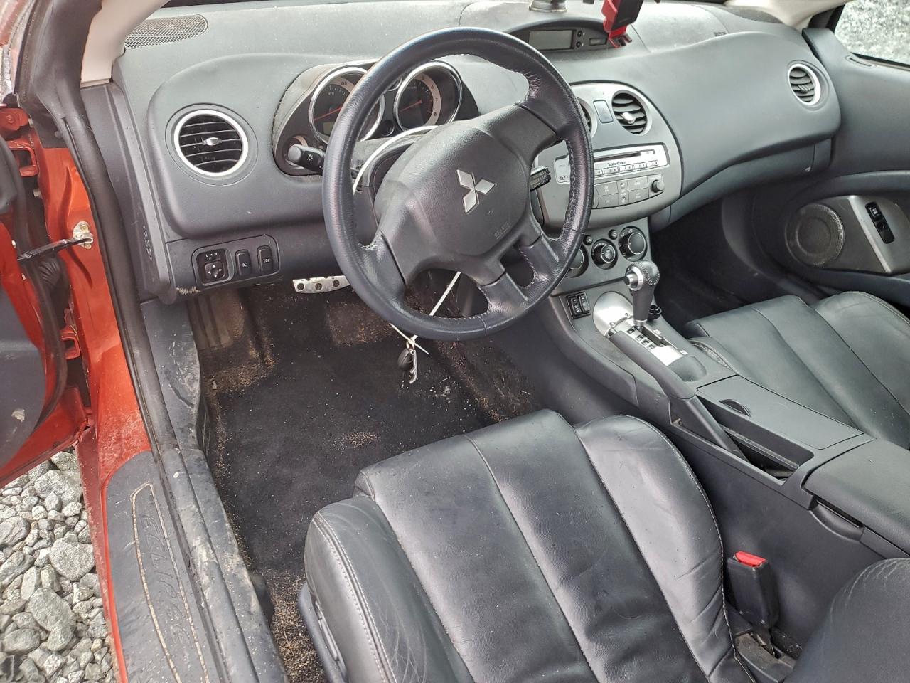 2007 Mitsubishi Eclipse Gt Оранжевый vin: 4A3AK34T37E013632