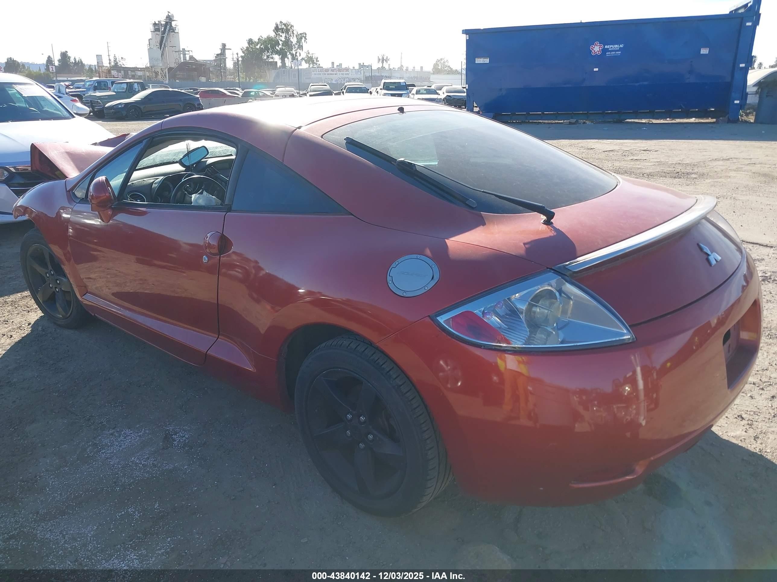 2006 Mitsubishi Eclipse Gt Orange vin: 4A3AK34T46E017073