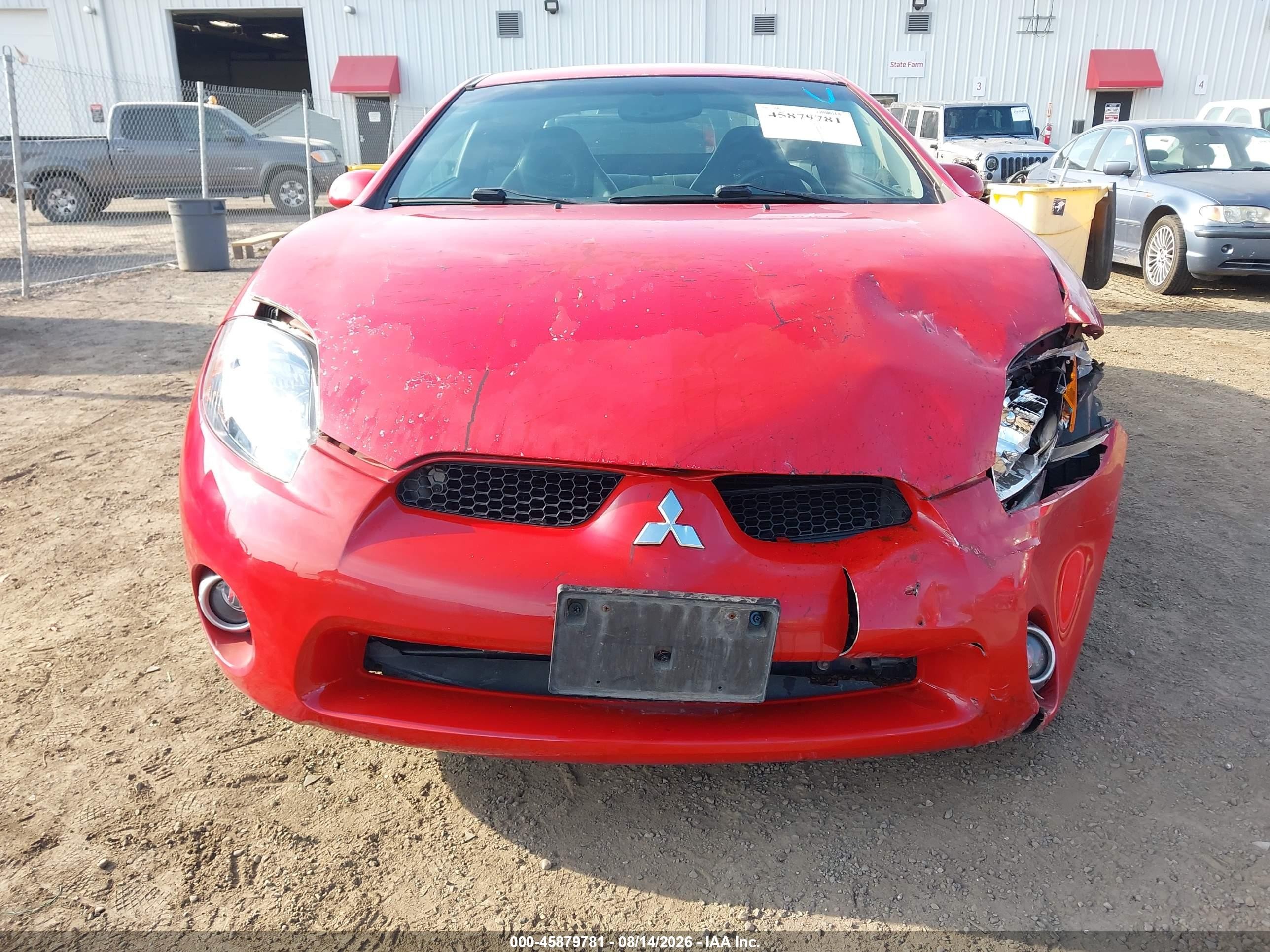 2006 Mitsubishi Eclipse Gt Red vin: 4A3AK34T86E023801