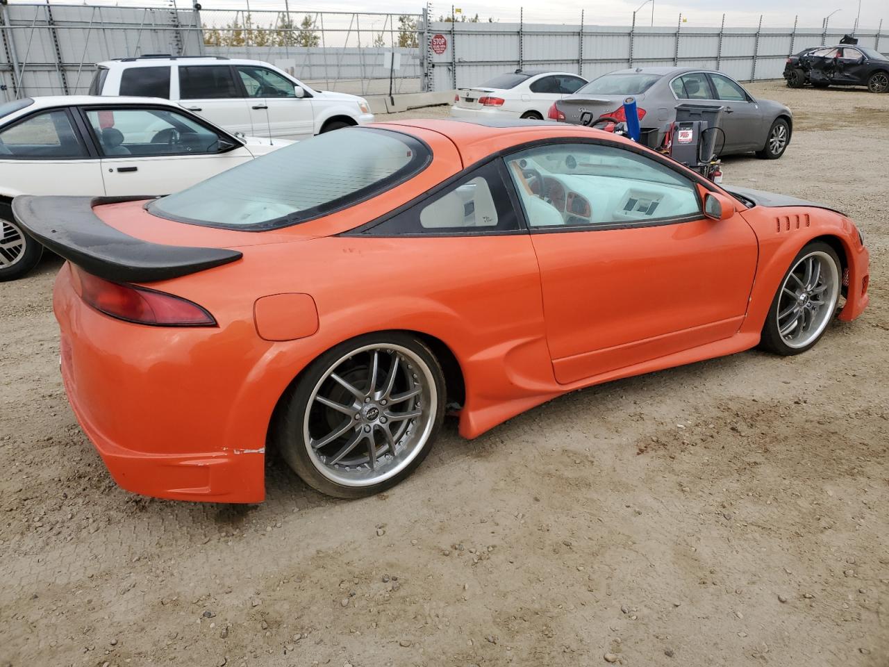 1997 Mitsubishi Eclipse Gs Orange vin: 4A3AK44Y5VE023397