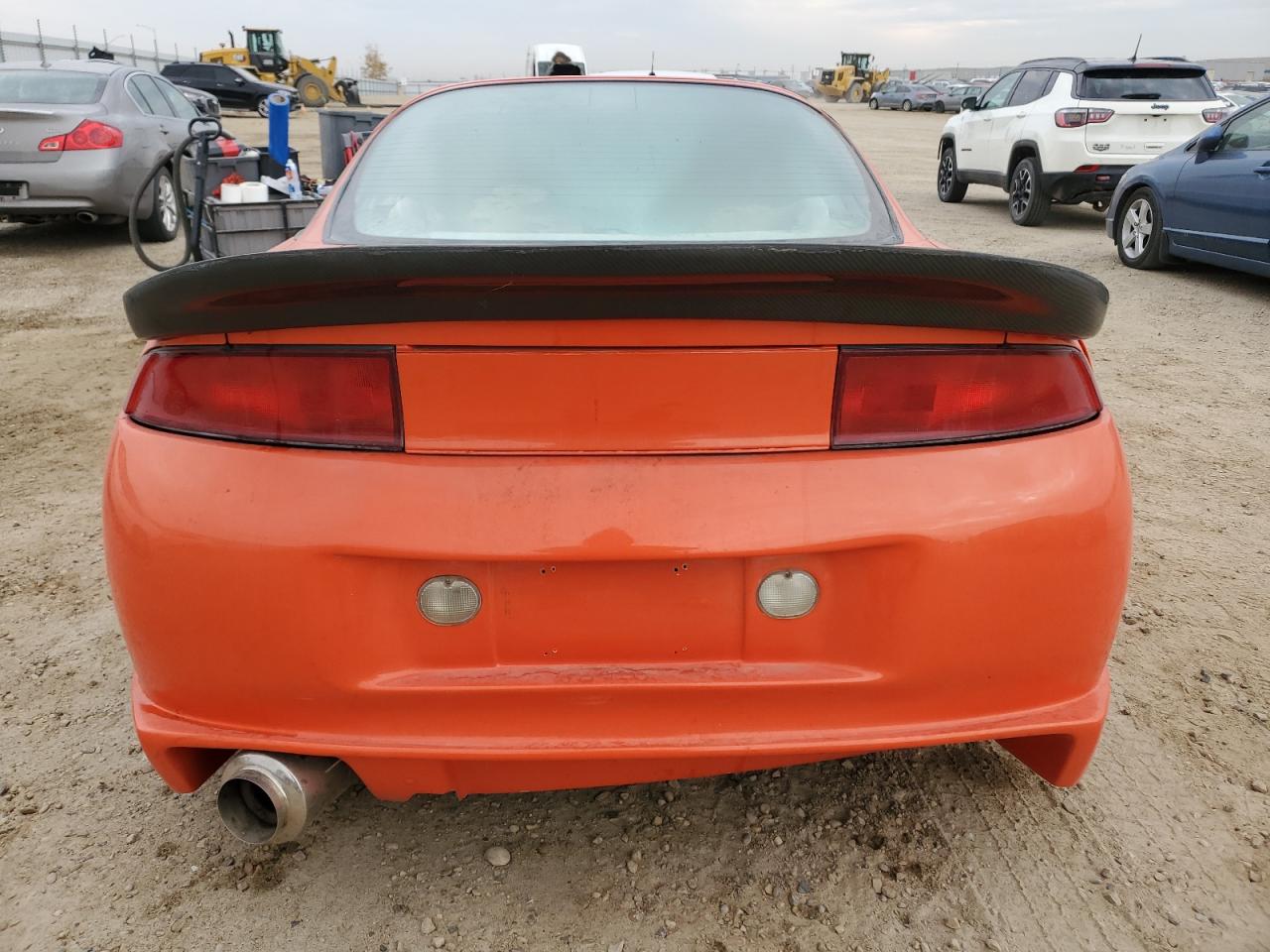 1997 Mitsubishi Eclipse Gs Orange vin: 4A3AK44Y5VE023397
