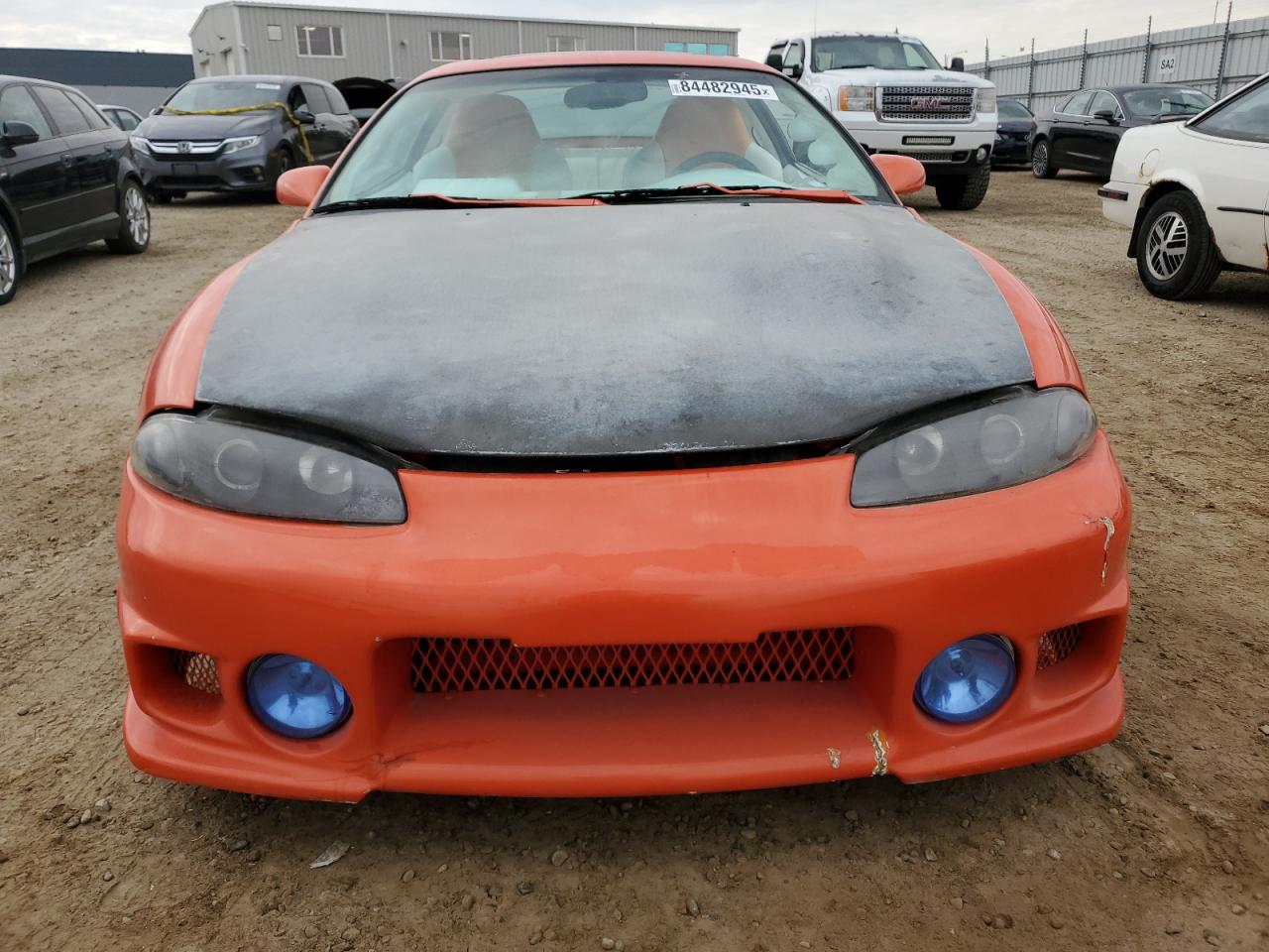 1997 Mitsubishi Eclipse Gs Orange vin: 4A3AK44Y5VE023397