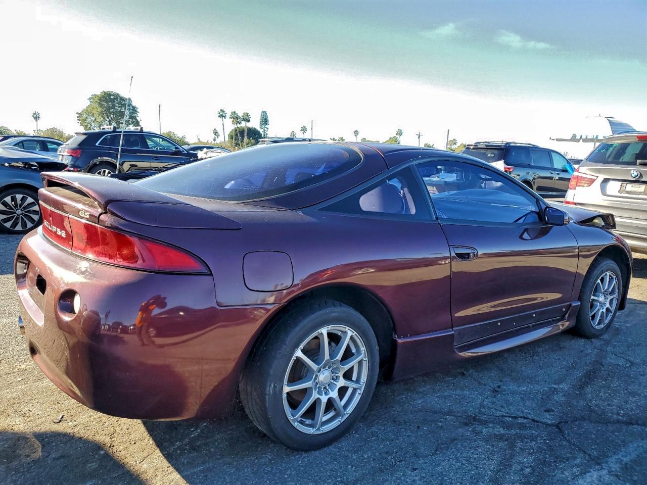 1997 Mitsubishi Eclipse Gs Burgundy vin: 4A3AK44Y6VE197334