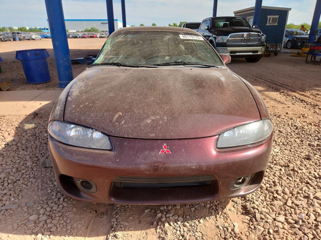 1997 Mitsubishi Eclipse Gst Purple vin: 4A3AK54F4VE057187