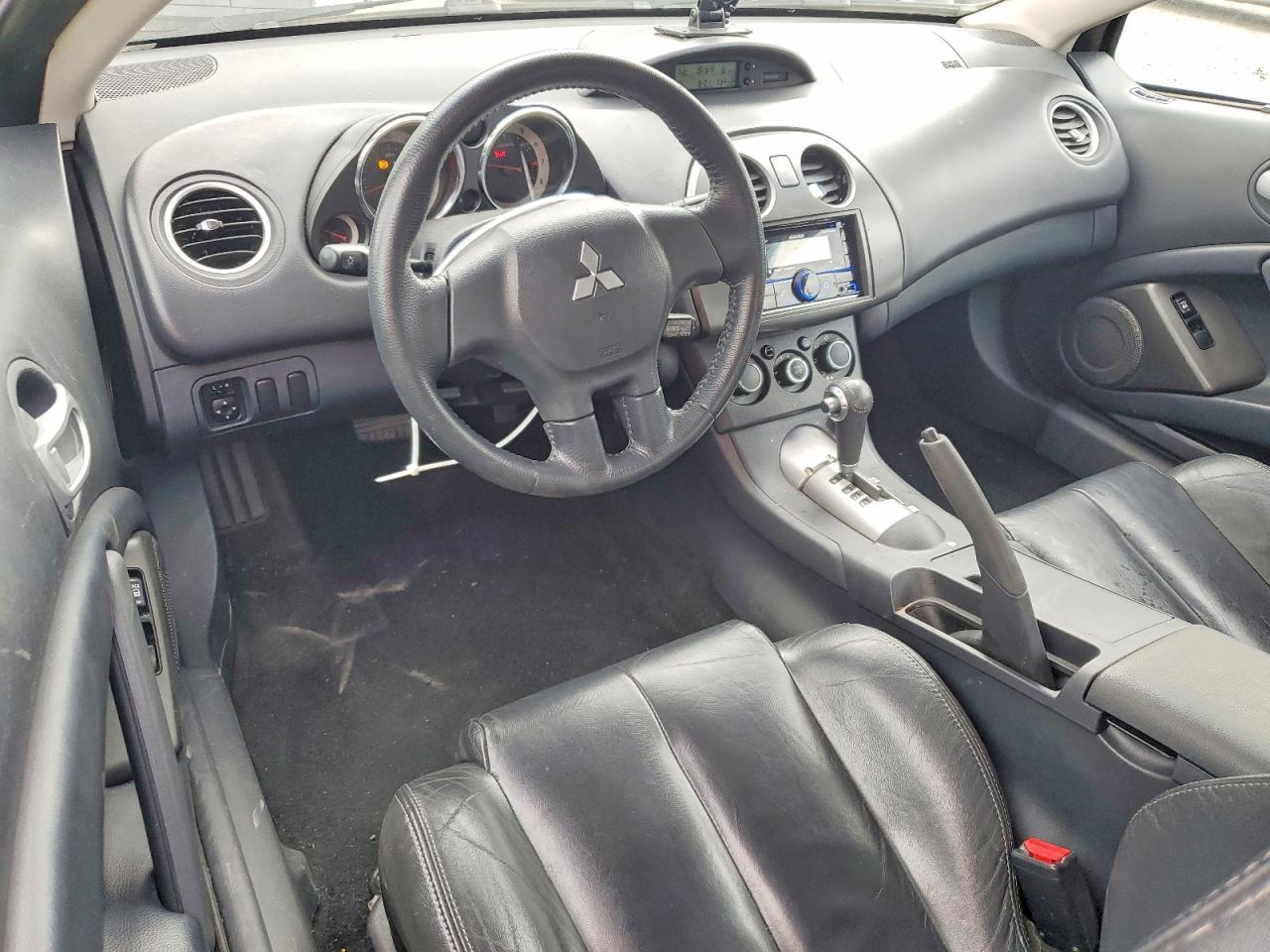 2007 Mitsubishi Eclipse Es Black vin: 4A3AK64F37E057822