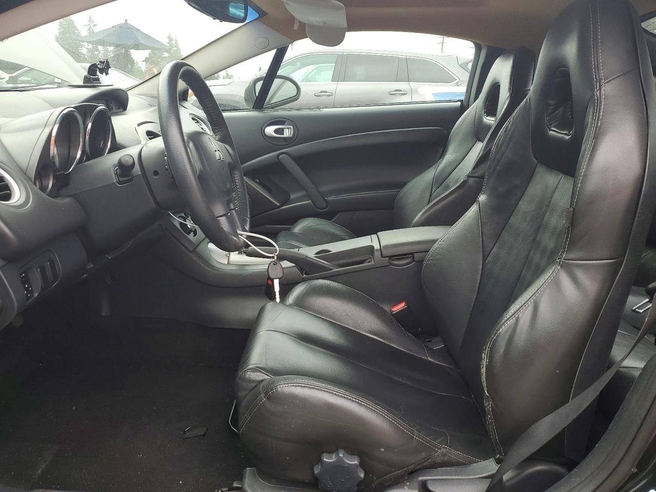 2007 Mitsubishi Eclipse Es Black vin: 4A3AK64F37E057822