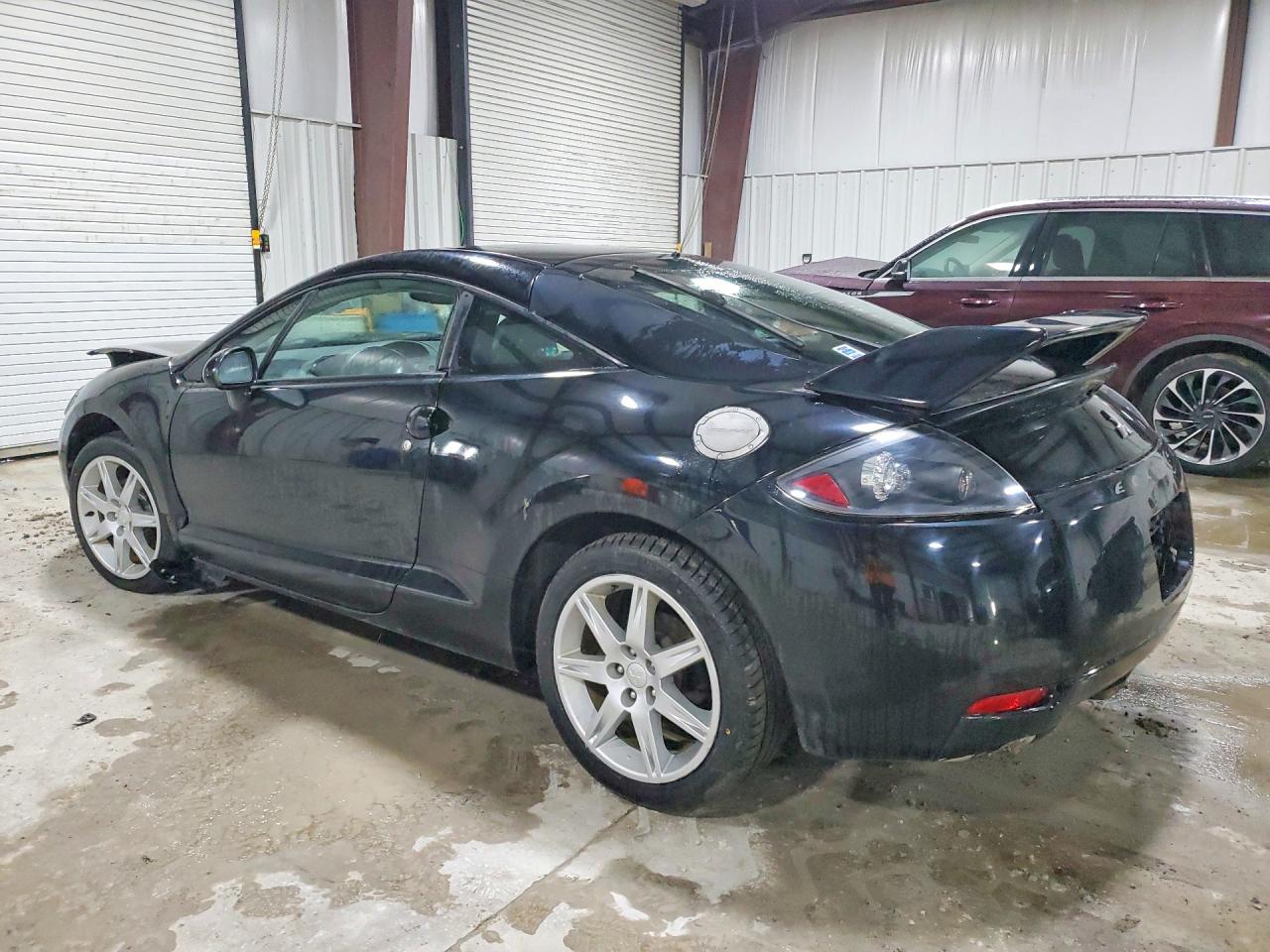 2007 Mitsubishi Eclipse Es Black vin: 4A3AK64F37E072420