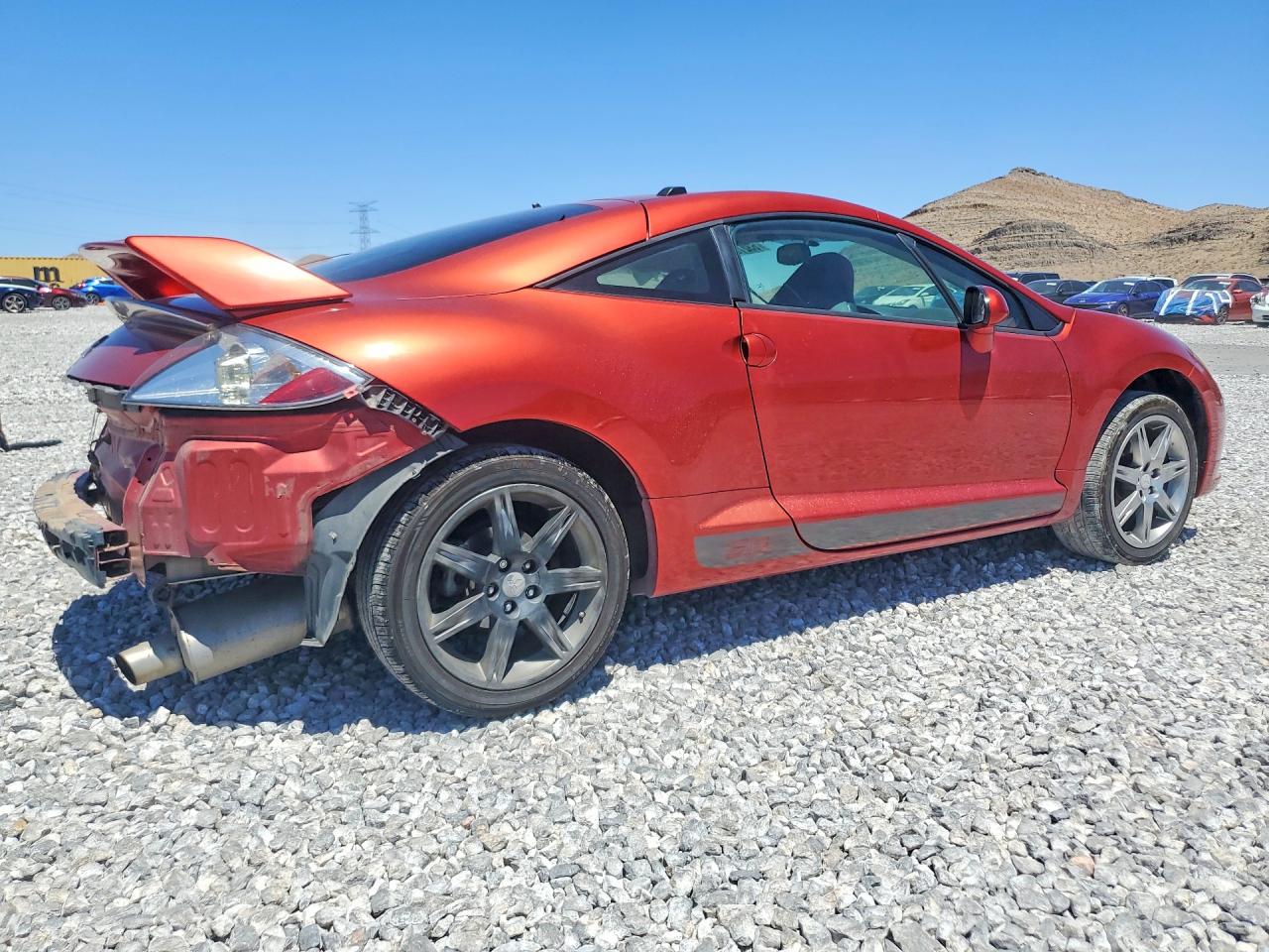 2008 Mitsubishi Eclipse Se Orange vin: 4A3AK64F38E032937