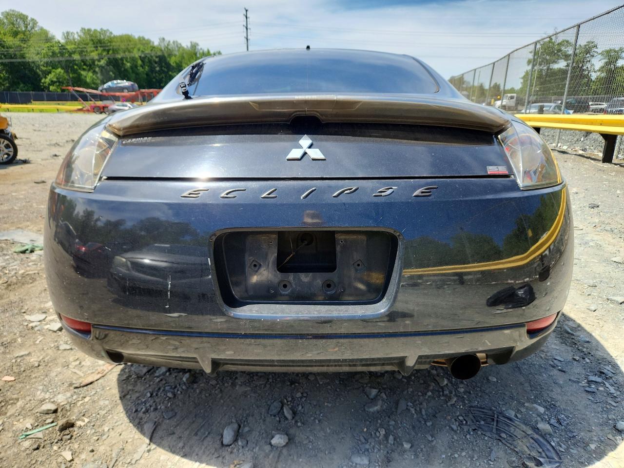 2007 Mitsubishi Eclipse Black vin: 4A3AK64F77E054342