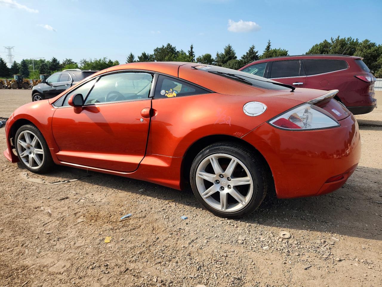 2007 Mitsubishi Eclipse Es Оранжевый vin: 4A3AK64F97E070381