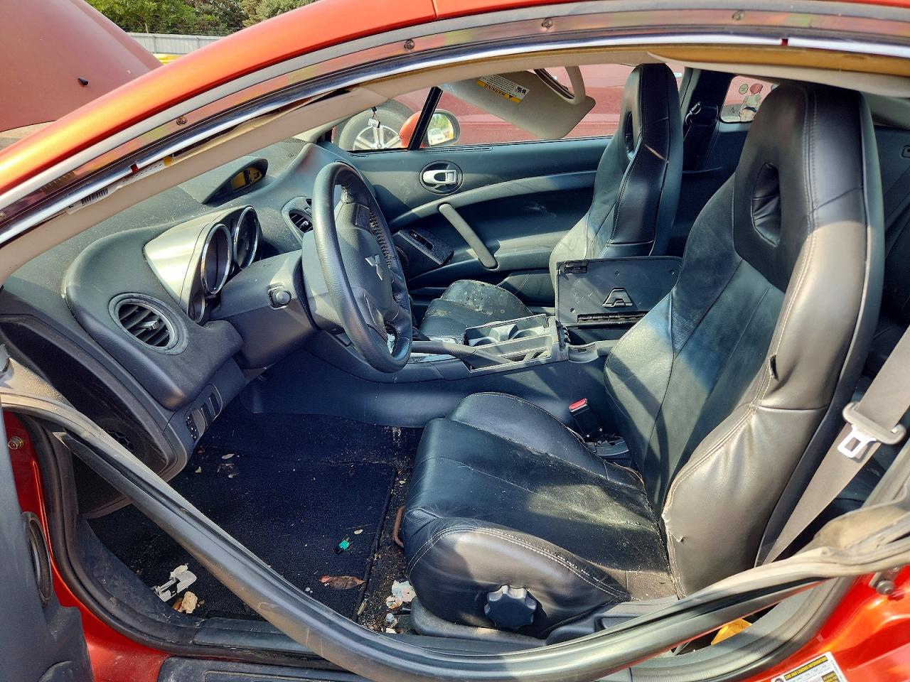 2007 Mitsubishi Eclipse Es Оранжевый vin: 4A3AK64F97E070381