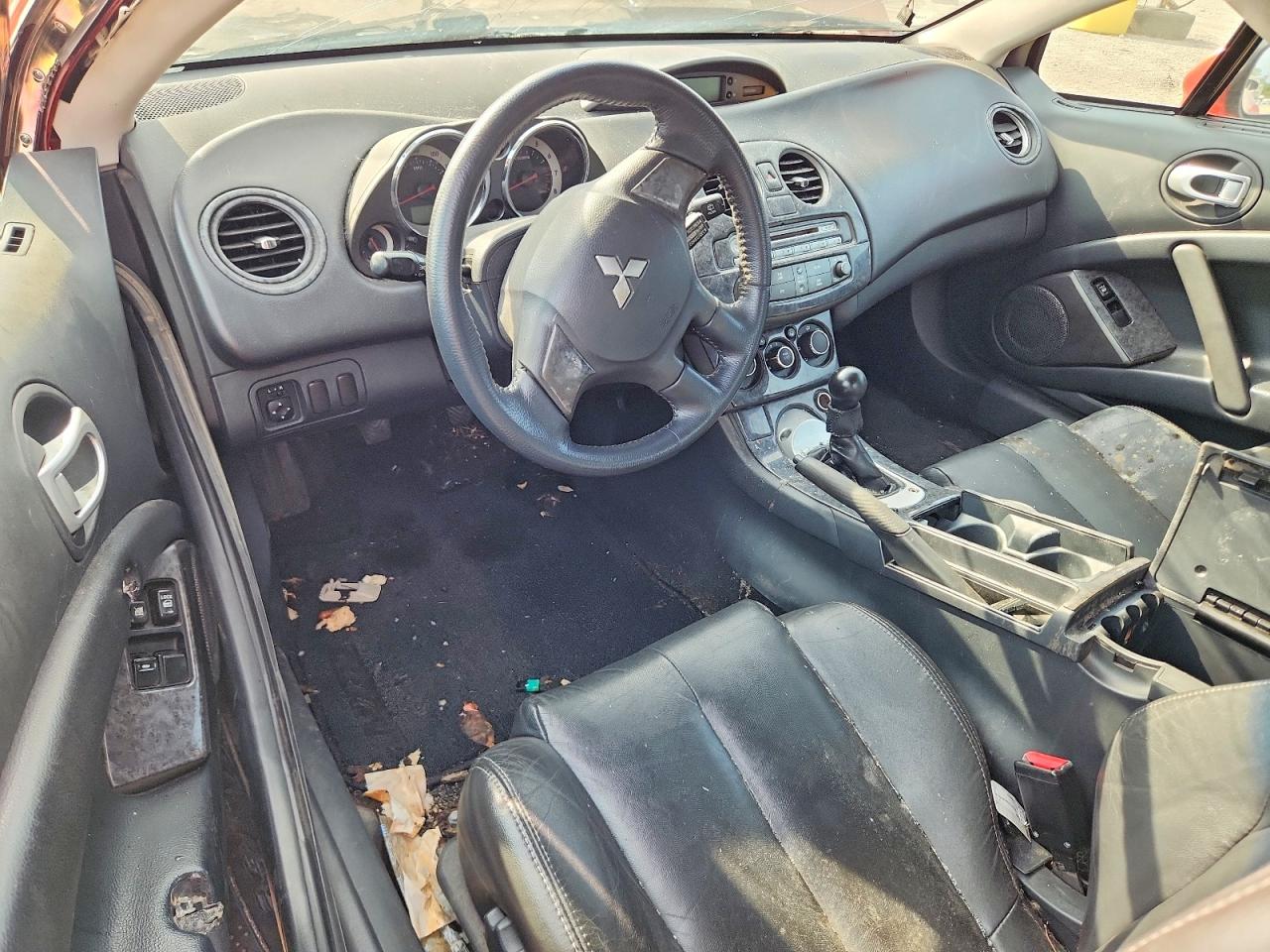 2007 Mitsubishi Eclipse Es Оранжевый vin: 4A3AK64F97E070381