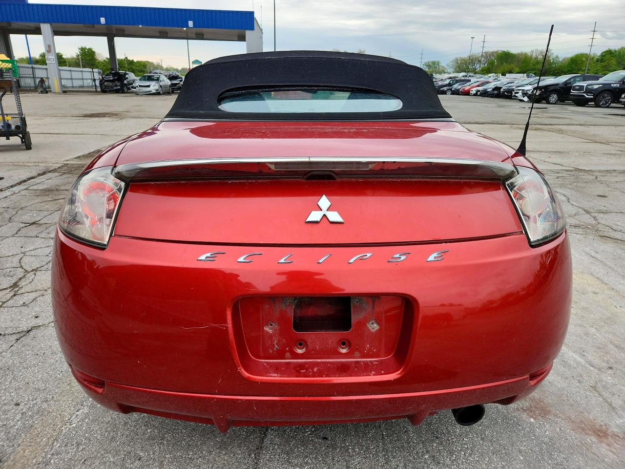 2008 Mitsubishi Eclipse Spyder Gs Orange vin: 4A3AL25F08E037503