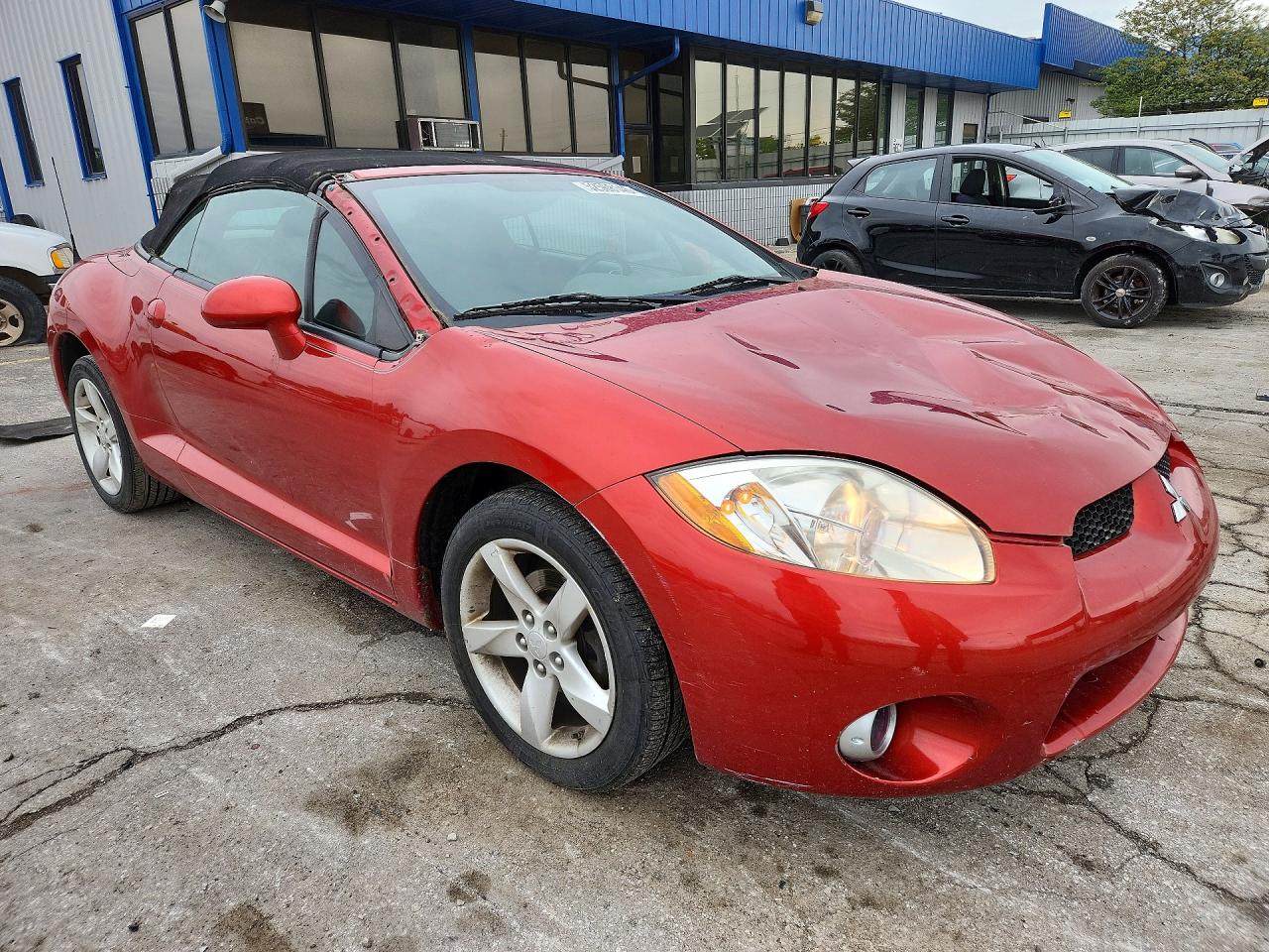 2008 Mitsubishi Eclipse Spyder Gs Orange vin: 4A3AL25F08E037503