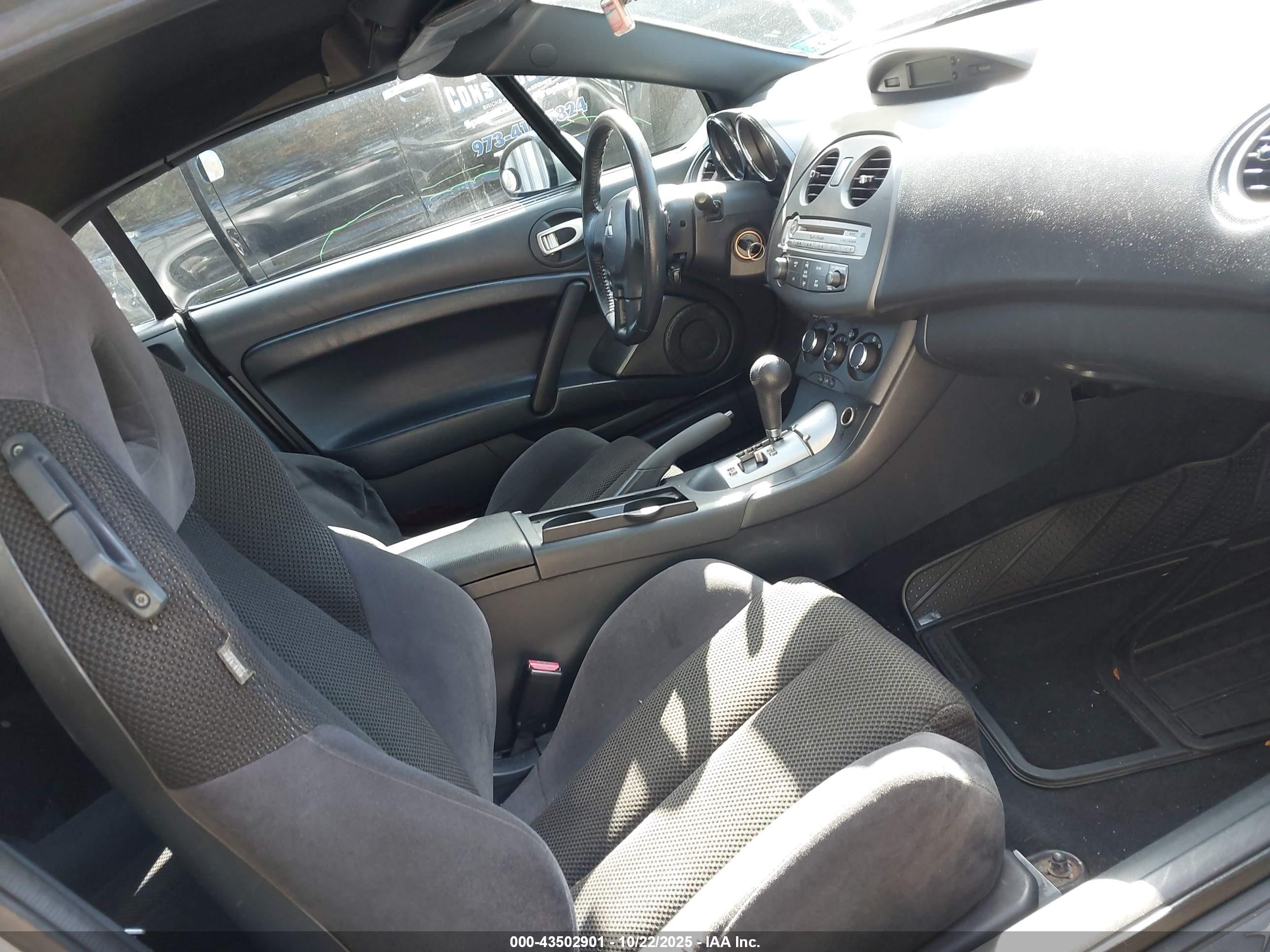 2008 Mitsubishi Eclipse Spyder Gs Серебряный vin: 4A3AL25F18E003313