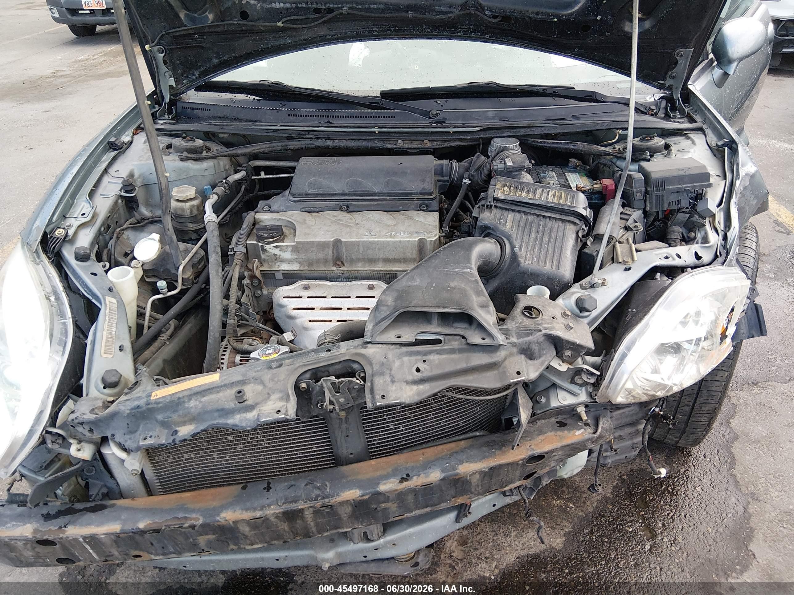 2008 Mitsubishi Eclipse Spyder Gs Серый vin: 4A3AL25F18E019088