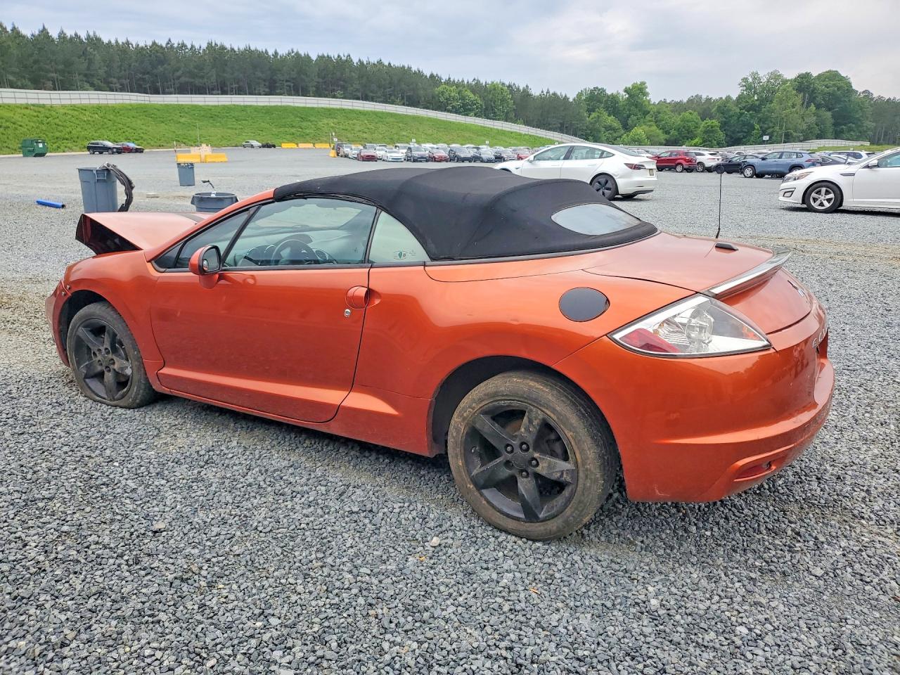 2009 Mitsubishi Eclipse Spyder Gs Orange vin: 4A3AL25F19E040086
