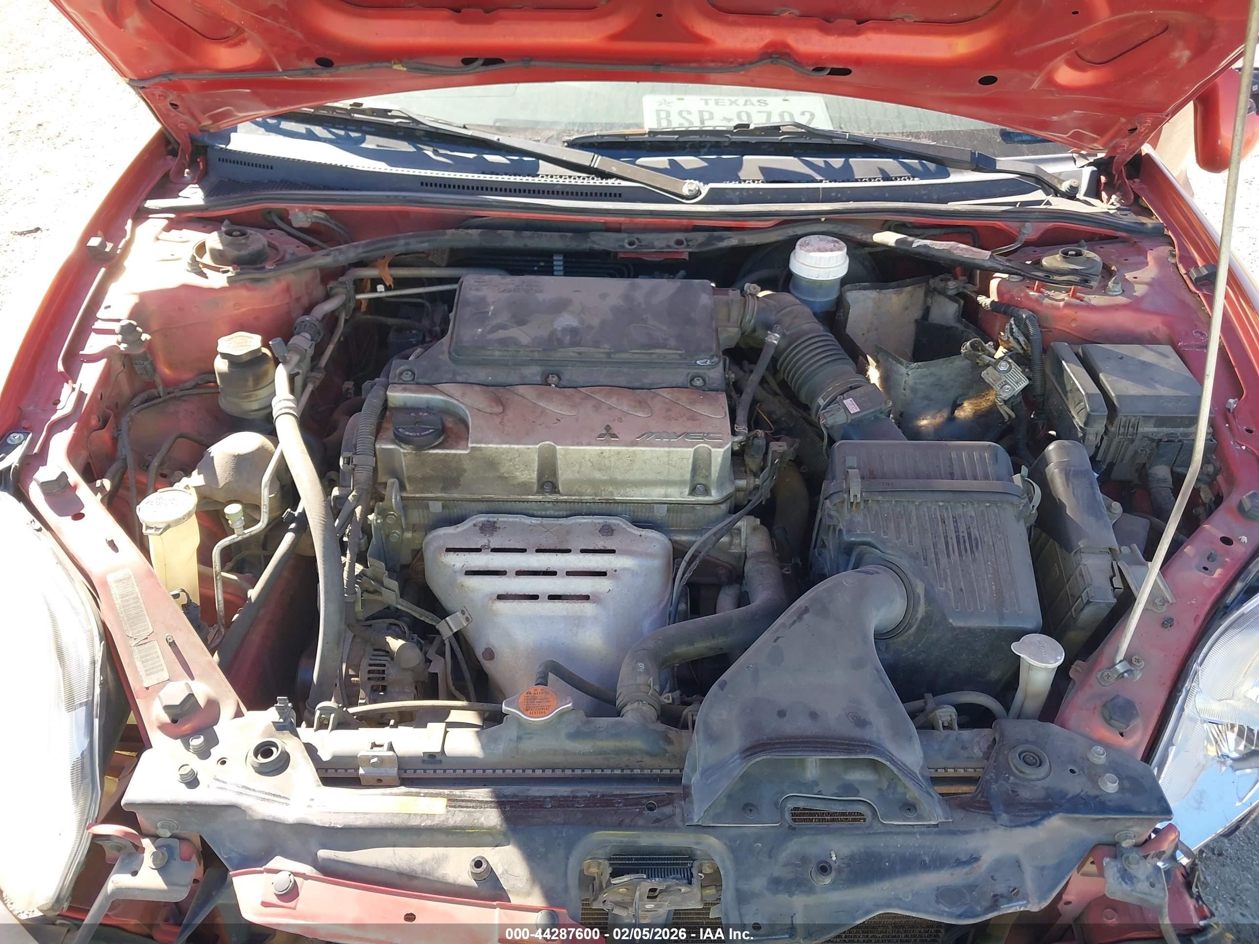 2008 Mitsubishi Eclipse Spyder Gs Оранжевый vin: 4A3AL25F28E001117
