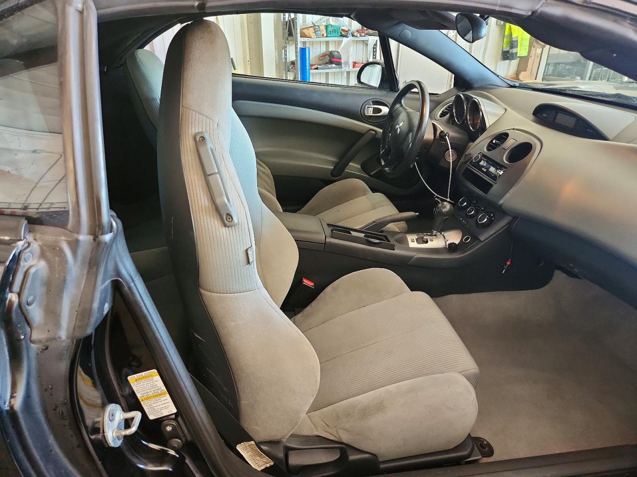 2008 Mitsubishi Eclipse Spyder Gs Черный vin: 4A3AL25F28E008827