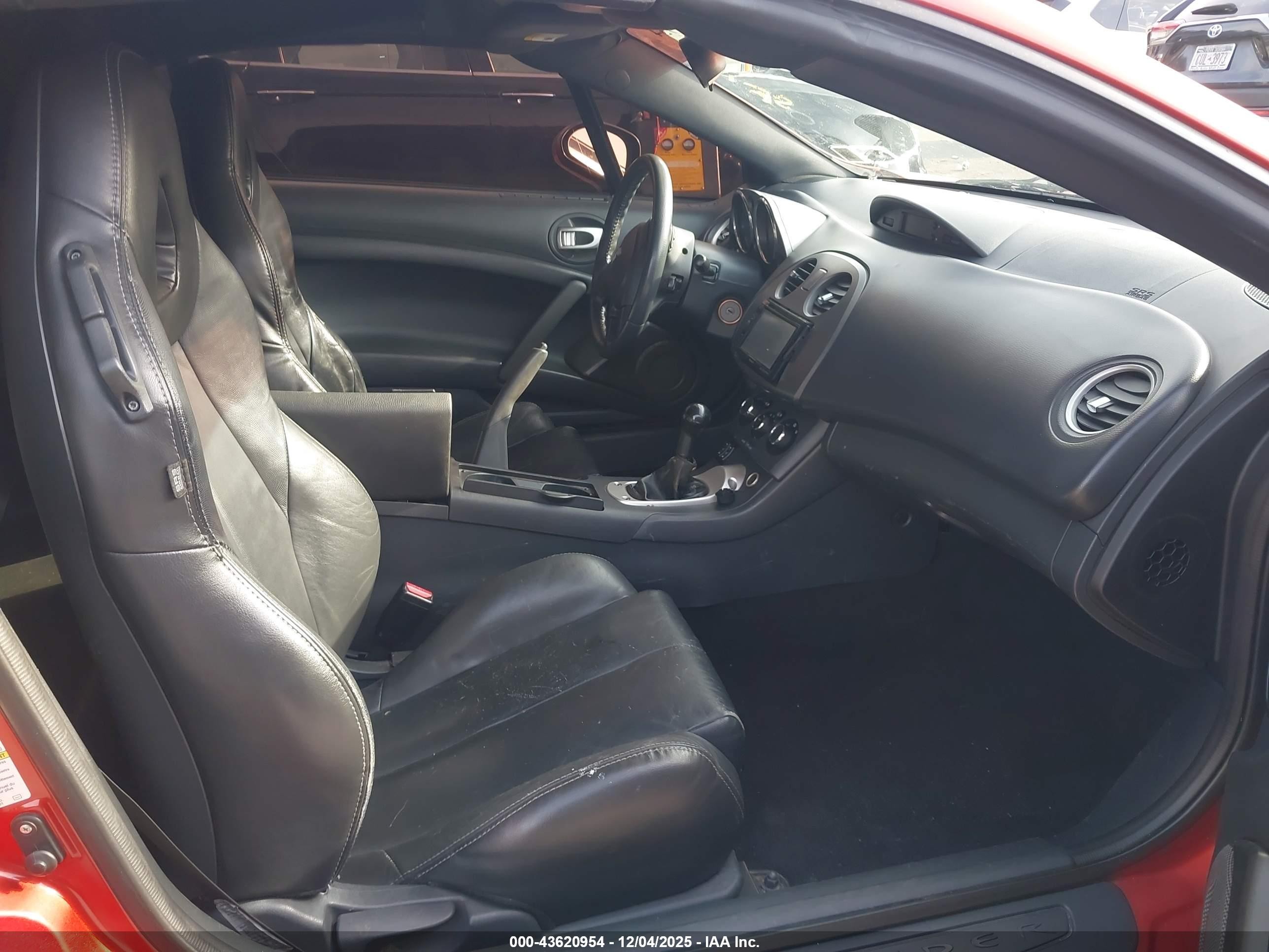 2008 Mitsubishi Eclipse Spyder Gs Orange vin: 4A3AL25F28E036112