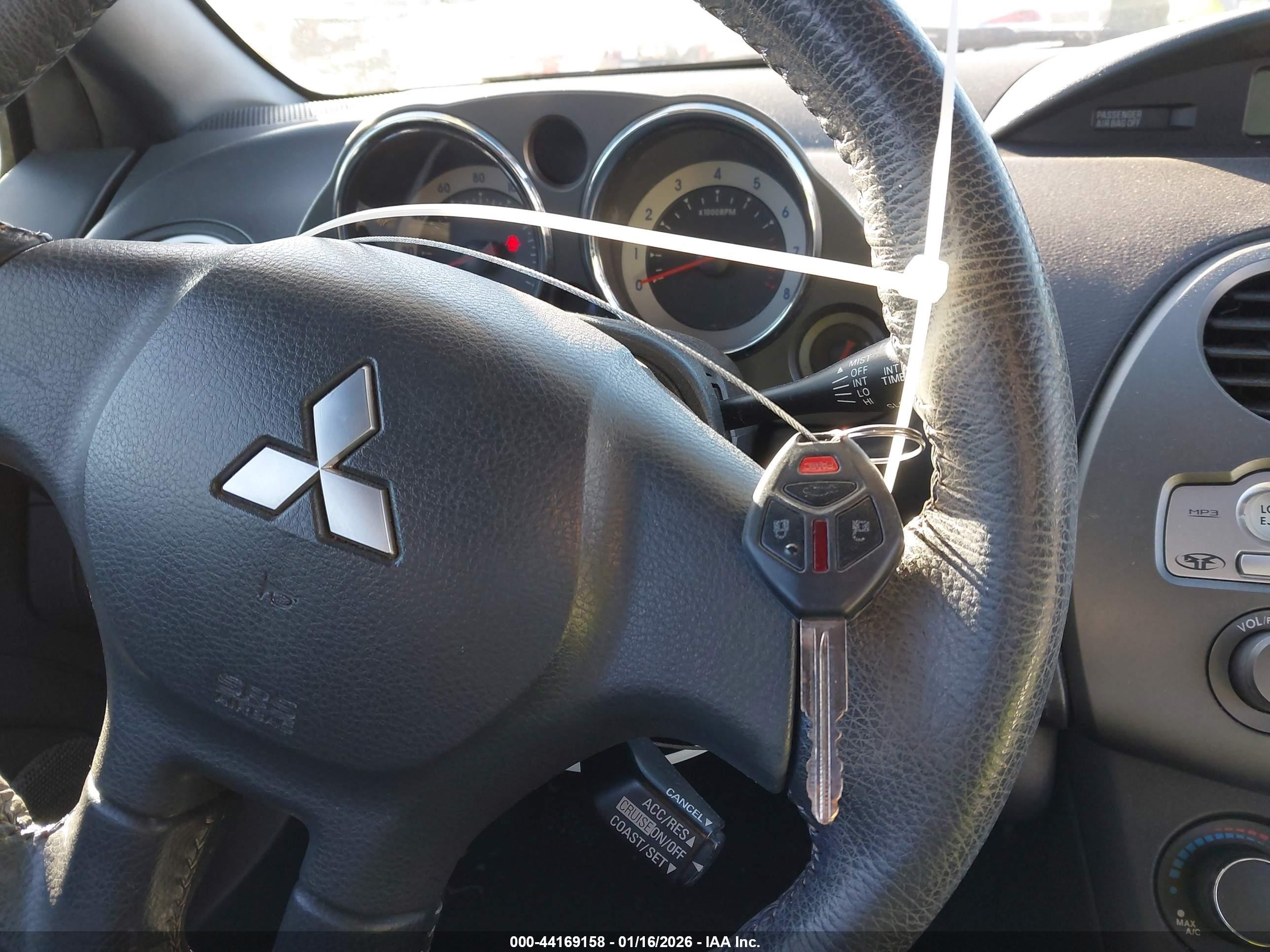 2008 Mitsubishi Eclipse Spyder Gs Blue vin: 4A3AL25F38E003216
