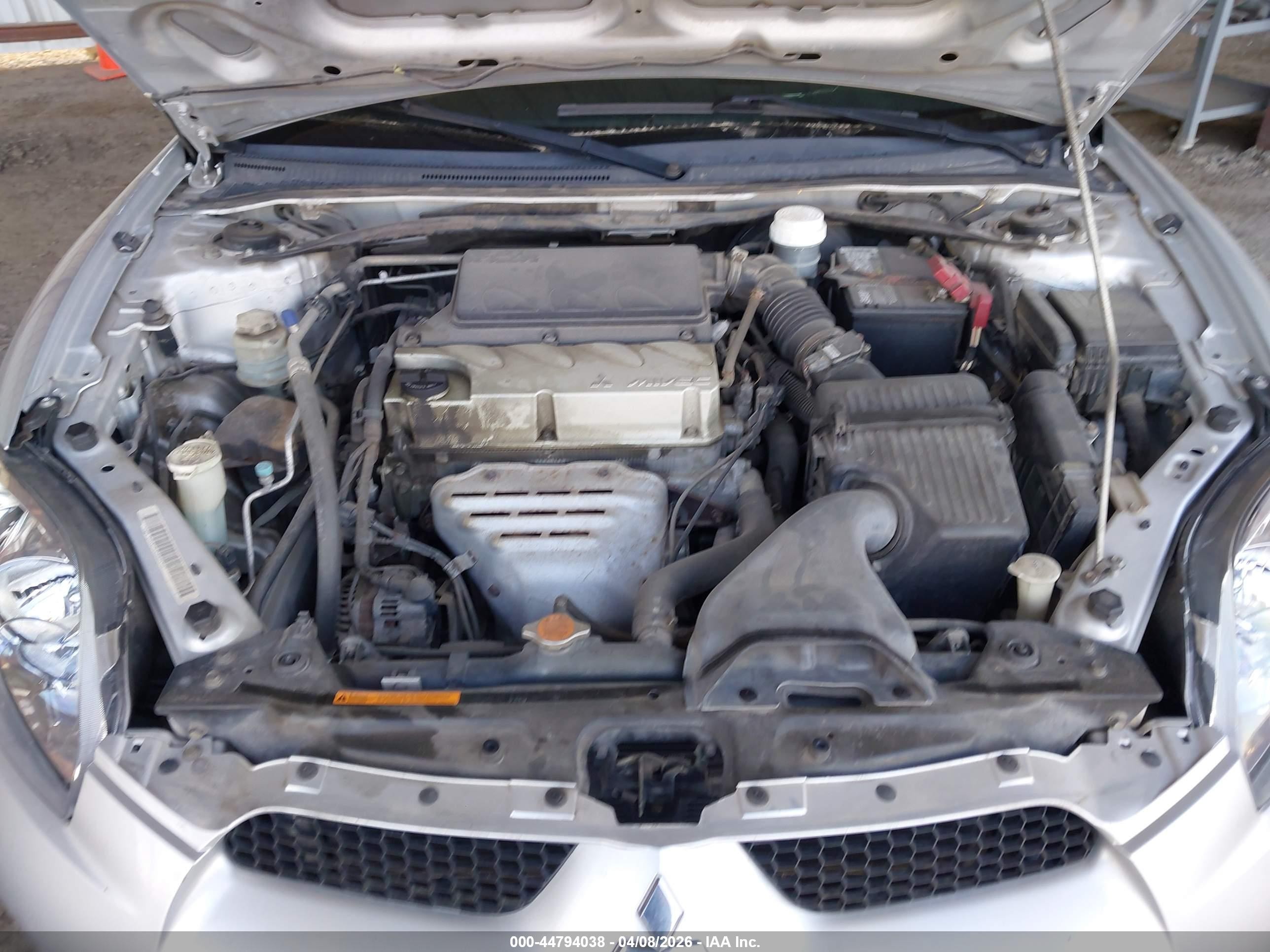 2008 Mitsubishi Eclipse Spyder Gs Silver vin: 4A3AL25F48E026990