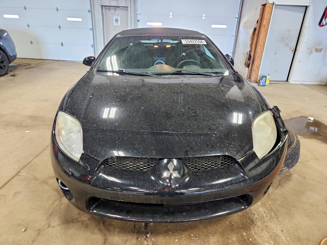 2008 Mitsubishi Eclipse Black vin: 4A3AL25F48E036905