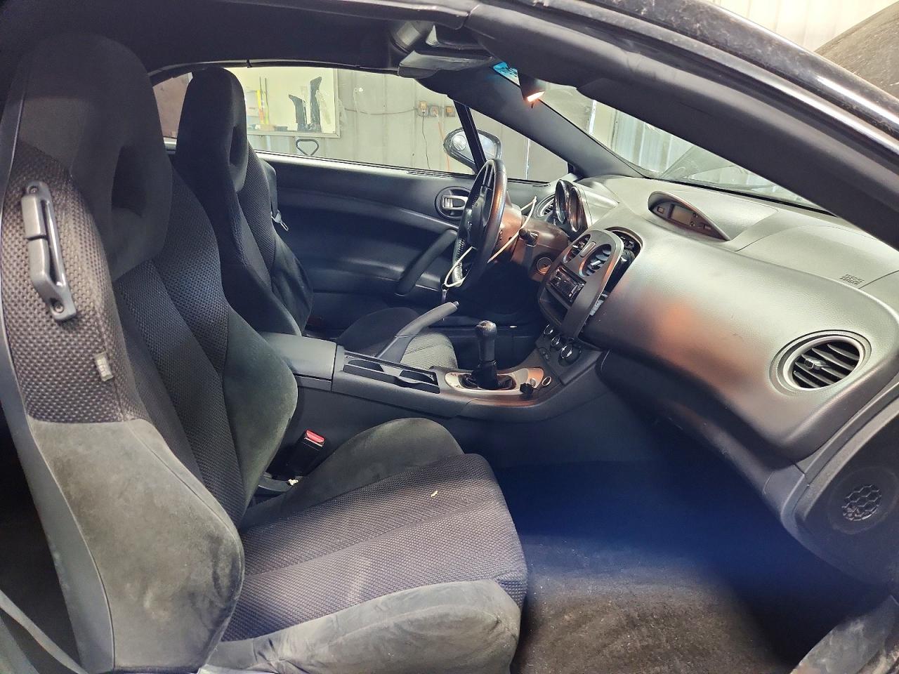 2008 Mitsubishi Eclipse Black vin: 4A3AL25F48E036905