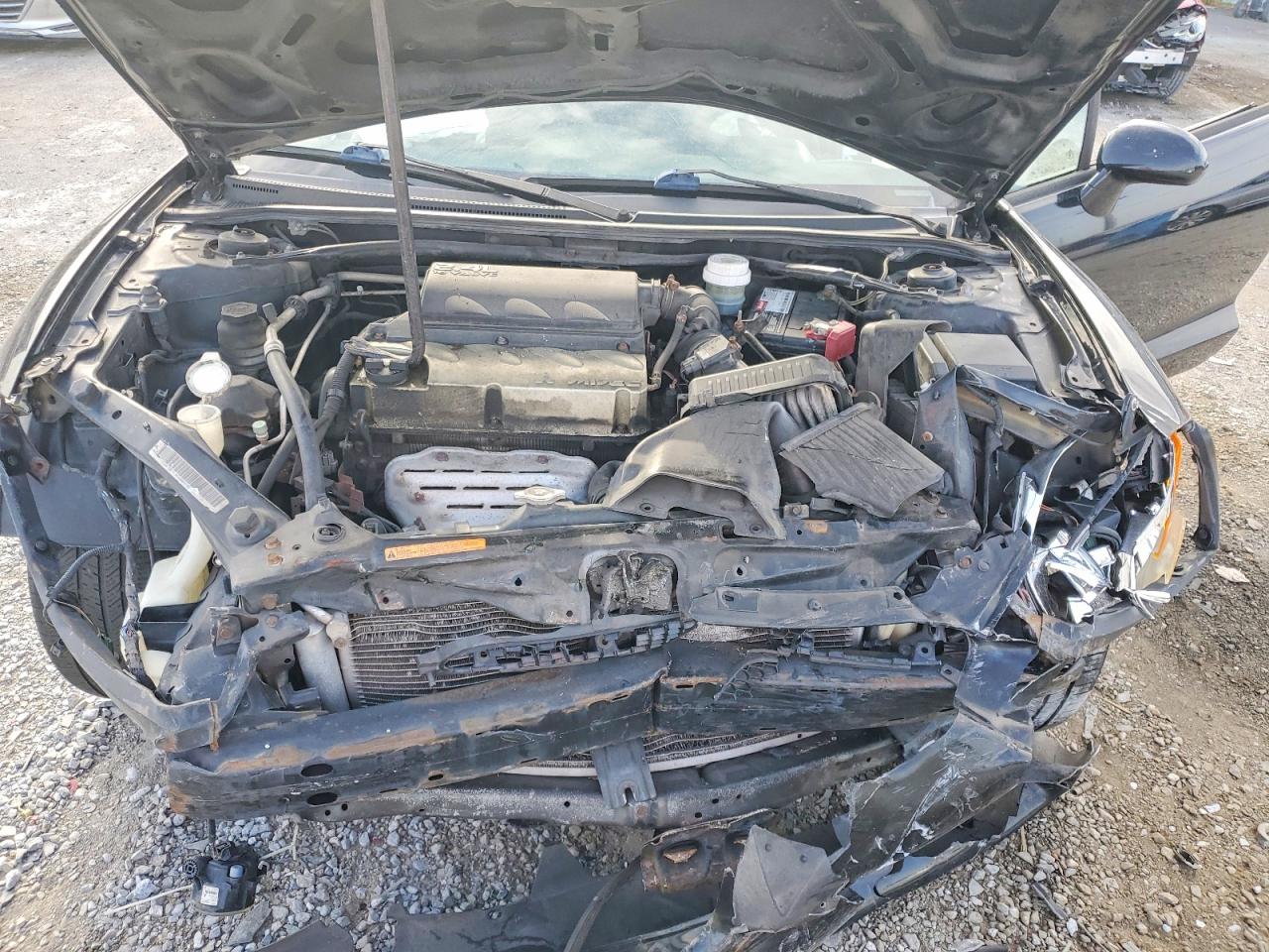 2008 Mitsubishi Eclipse Spyder Gs Черный vin: 4A3AL25F68E037960