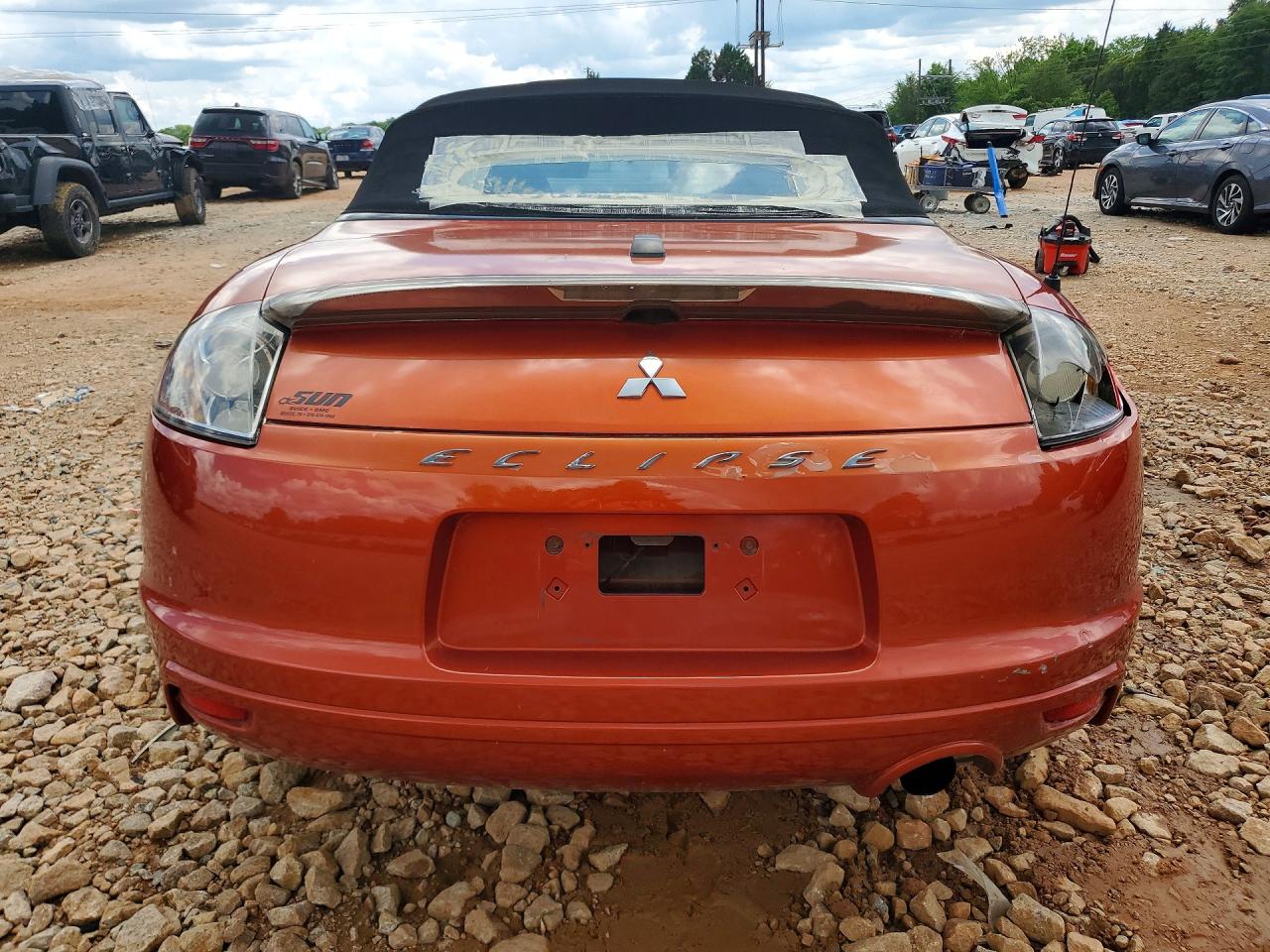 2009 Mitsubishi Eclipse Spyder Gs Orange vin: 4A3AL25F69E040133