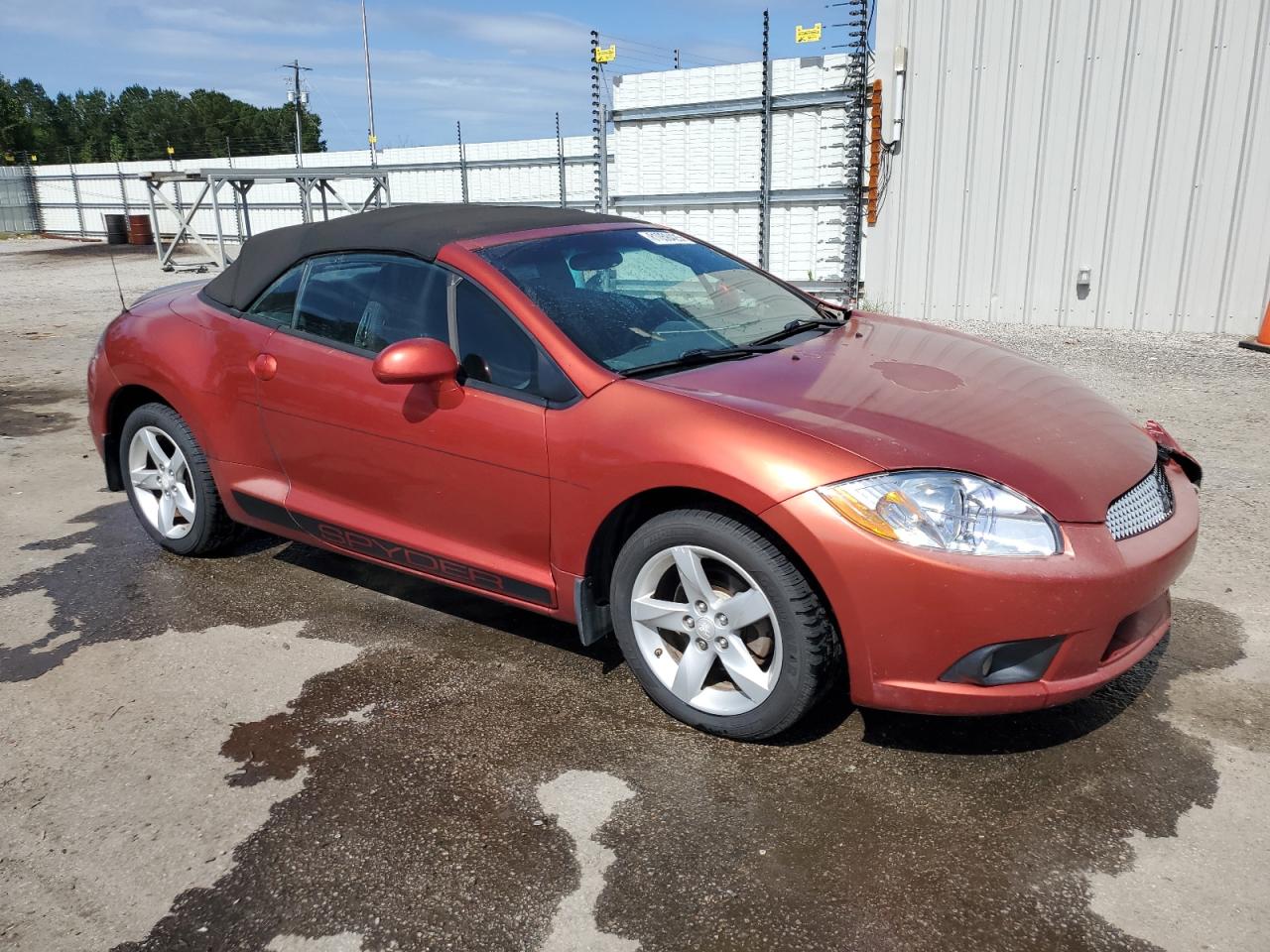 2009 Mitsubishi Eclipse Spyder Gs Red vin: 4A3AL25FX9E011069