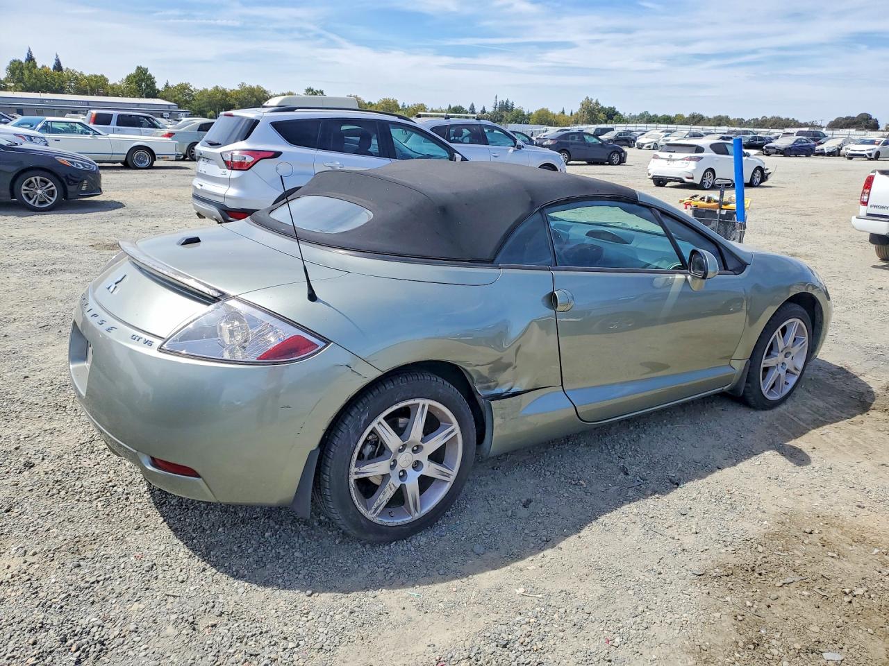 2008 Mitsubishi Eclipse Spyder Gt Green vin: 4A3AL35T08E005582