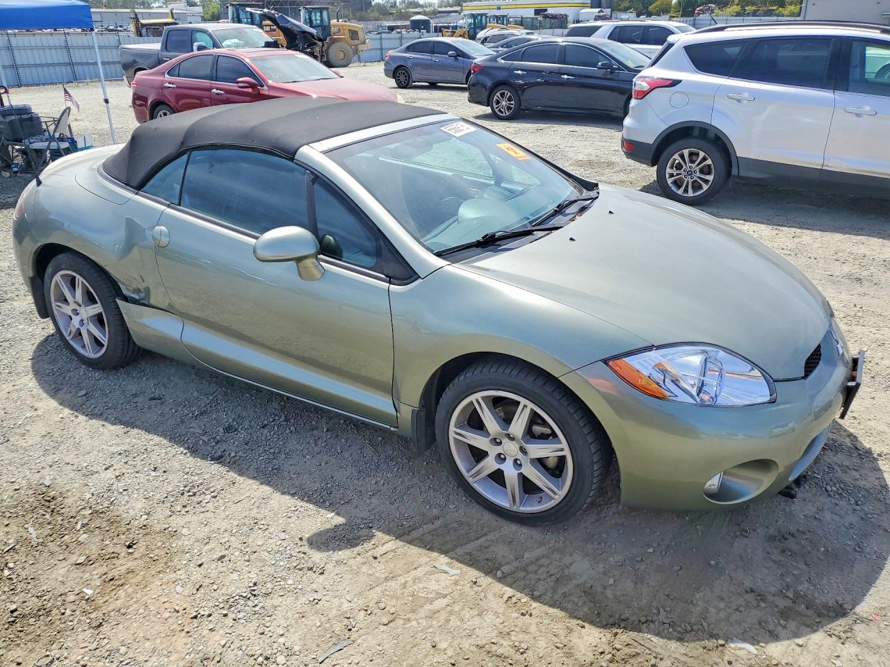 2008 Mitsubishi Eclipse Spyder Gt Green vin: 4A3AL35T08E005582
