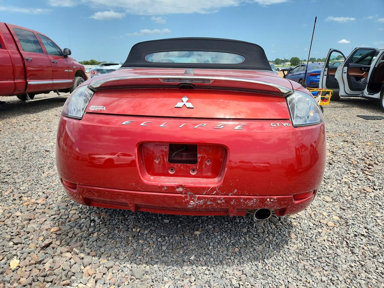 2008 Mitsubishi Eclipse Spyder Gt Red vin: 4A3AL35T18E006465