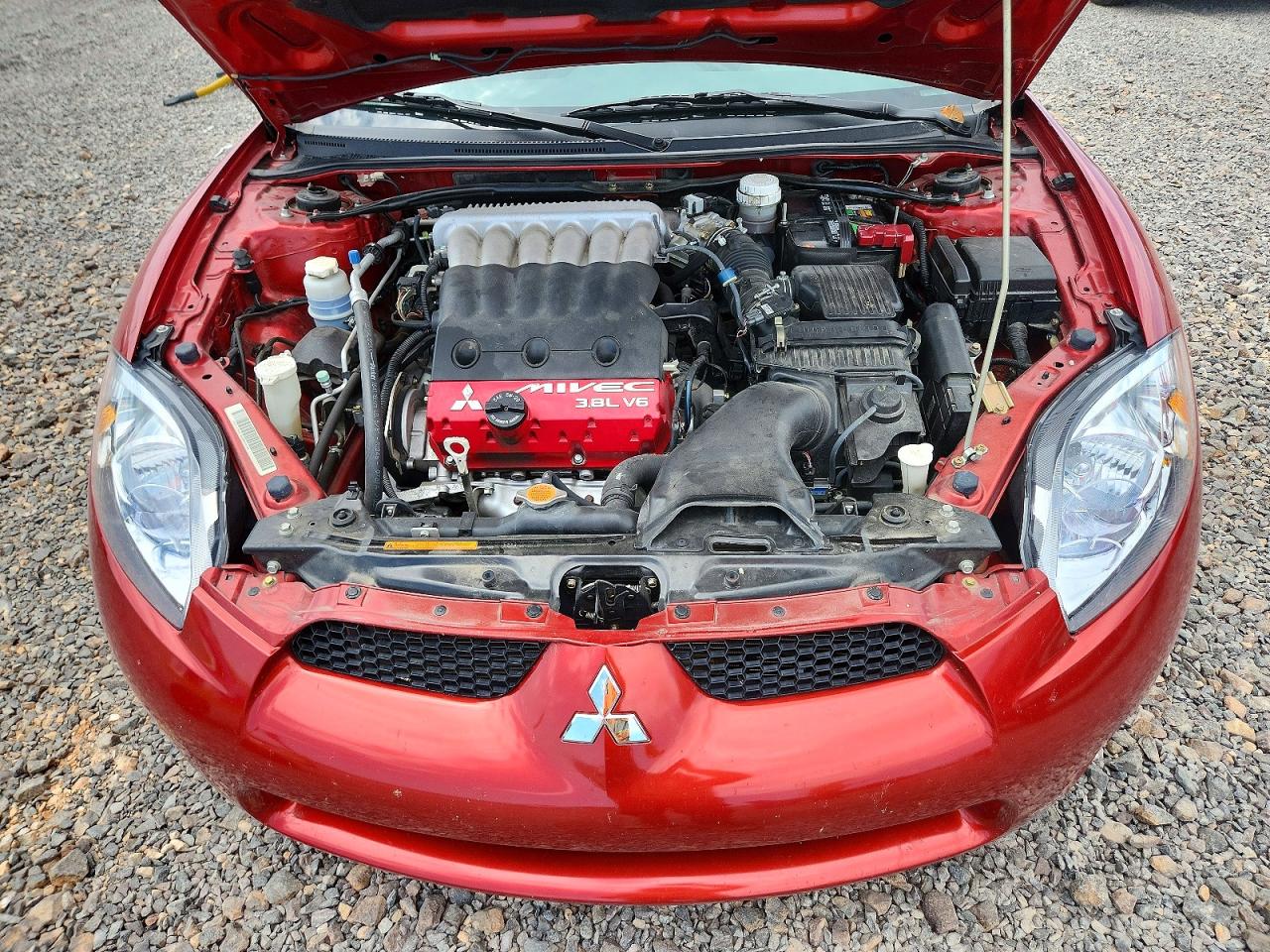 2008 Mitsubishi Eclipse Spyder Gt Red vin: 4A3AL35T18E006465