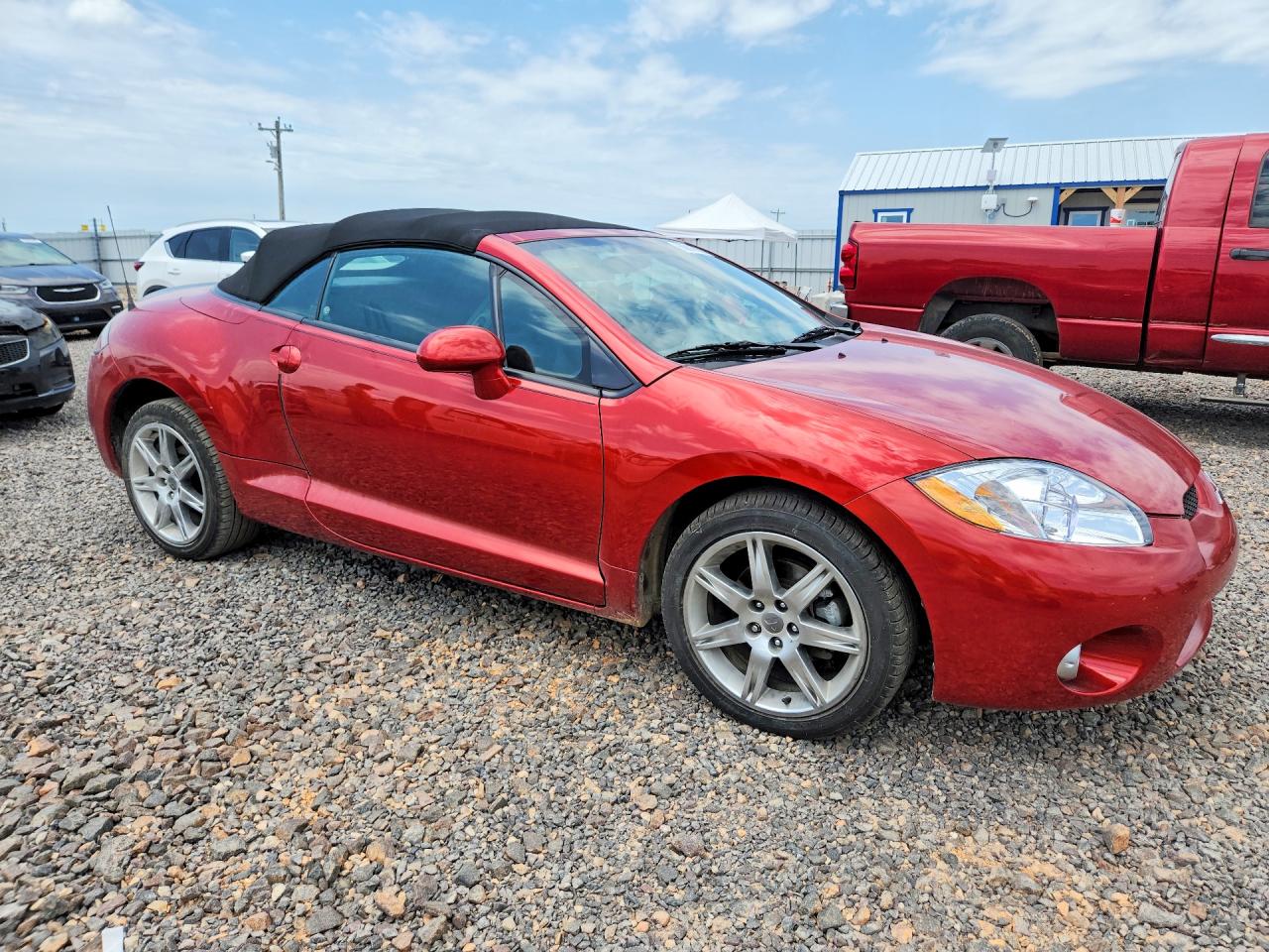 2008 Mitsubishi Eclipse Spyder Gt Red vin: 4A3AL35T18E006465