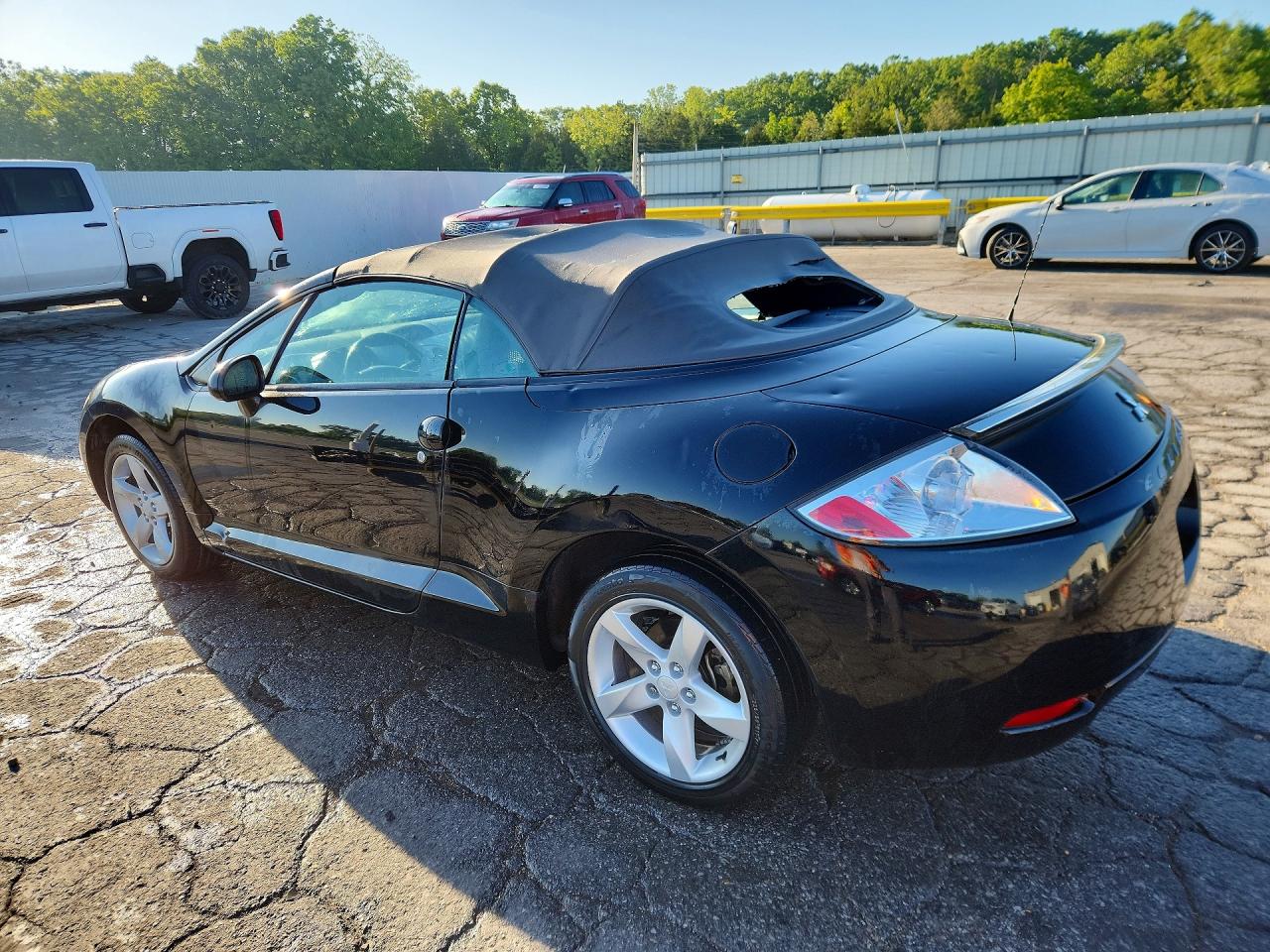 2007 Mitsubishi Eclipse Spyder Gt Black vin: 4A3AL35T27E064700