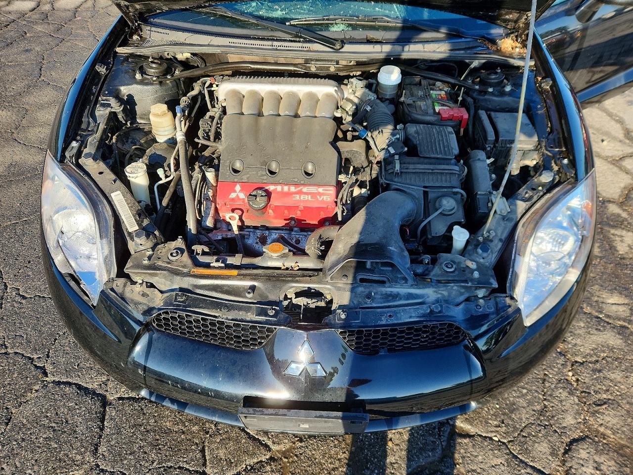 2007 Mitsubishi Eclipse Spyder Gt Black vin: 4A3AL35T27E064700