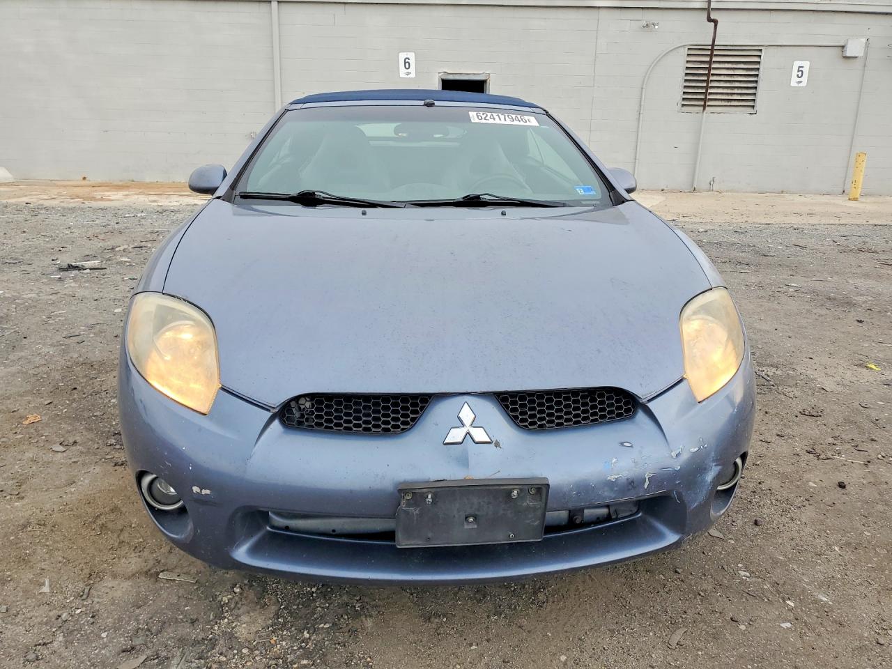 2007 Mitsubishi Eclipse Spyder Gt Blue vin: 4A3AL35T47E016616