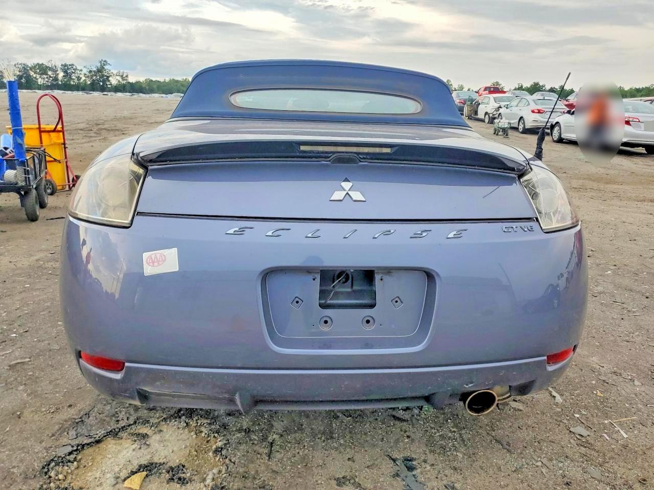 2007 Mitsubishi Eclipse Spyder Gt Blue vin: 4A3AL35T47E016616