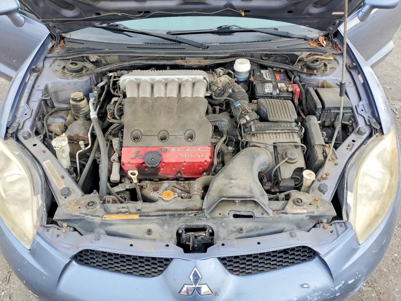 2007 Mitsubishi Eclipse Spyder Gt Blue vin: 4A3AL35T47E016616
