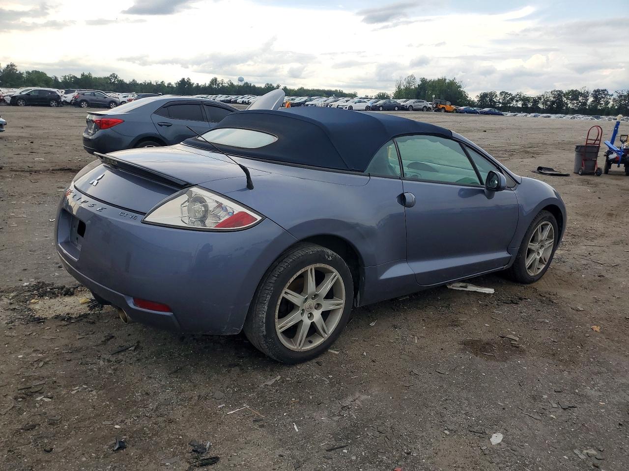 2007 Mitsubishi Eclipse Spyder Gt Blue vin: 4A3AL35T47E016616