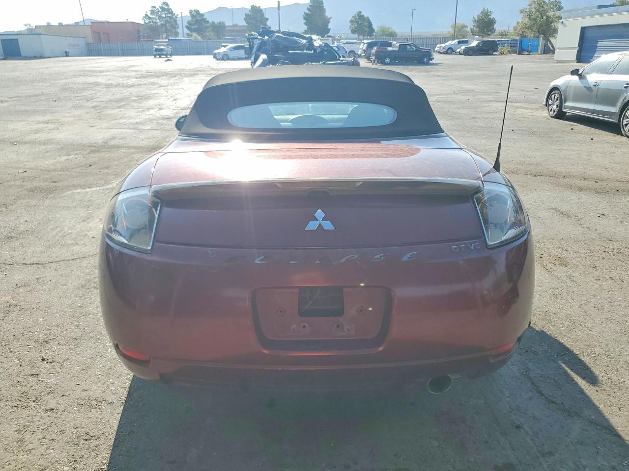 2007 Mitsubishi Eclipse Spyder Gt Maroon vin: 4A3AL35T47E033528