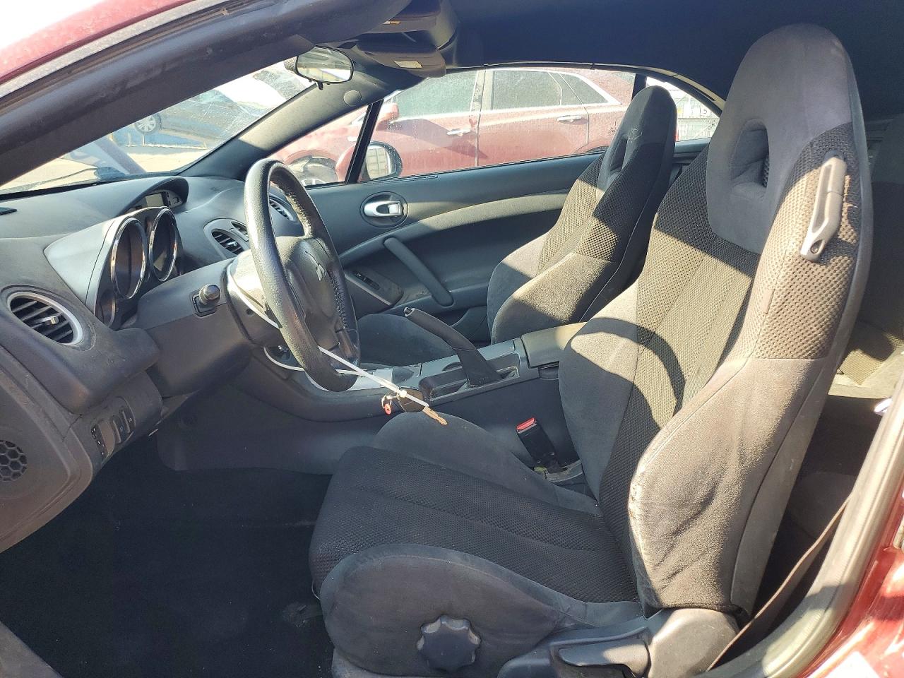 2007 Mitsubishi Eclipse Spyder Gt Maroon vin: 4A3AL35T47E033528