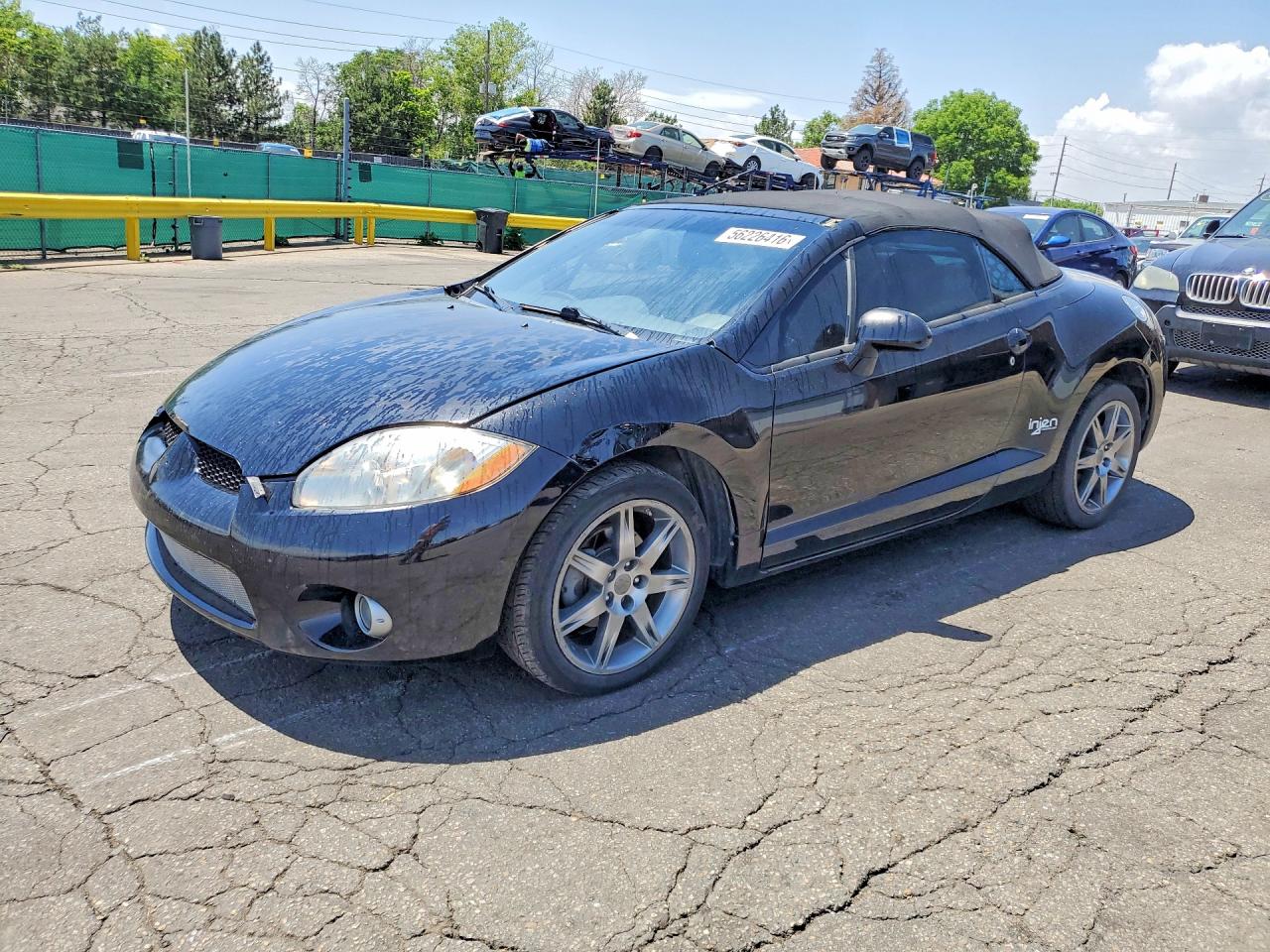 2008 Mitsubishi Eclipse Spyder Gt Black vin: 4A3AL35T48E024152