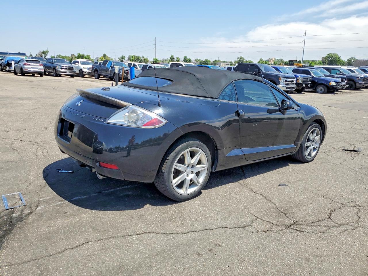 2008 Mitsubishi Eclipse Spyder Gt Black vin: 4A3AL35T48E024152