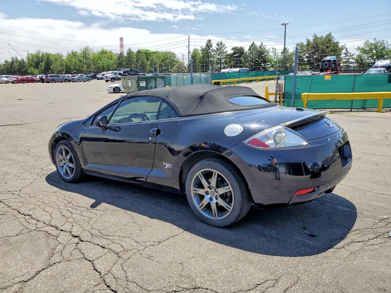 2008 Mitsubishi Eclipse Spyder Gt Black vin: 4A3AL35T48E024152