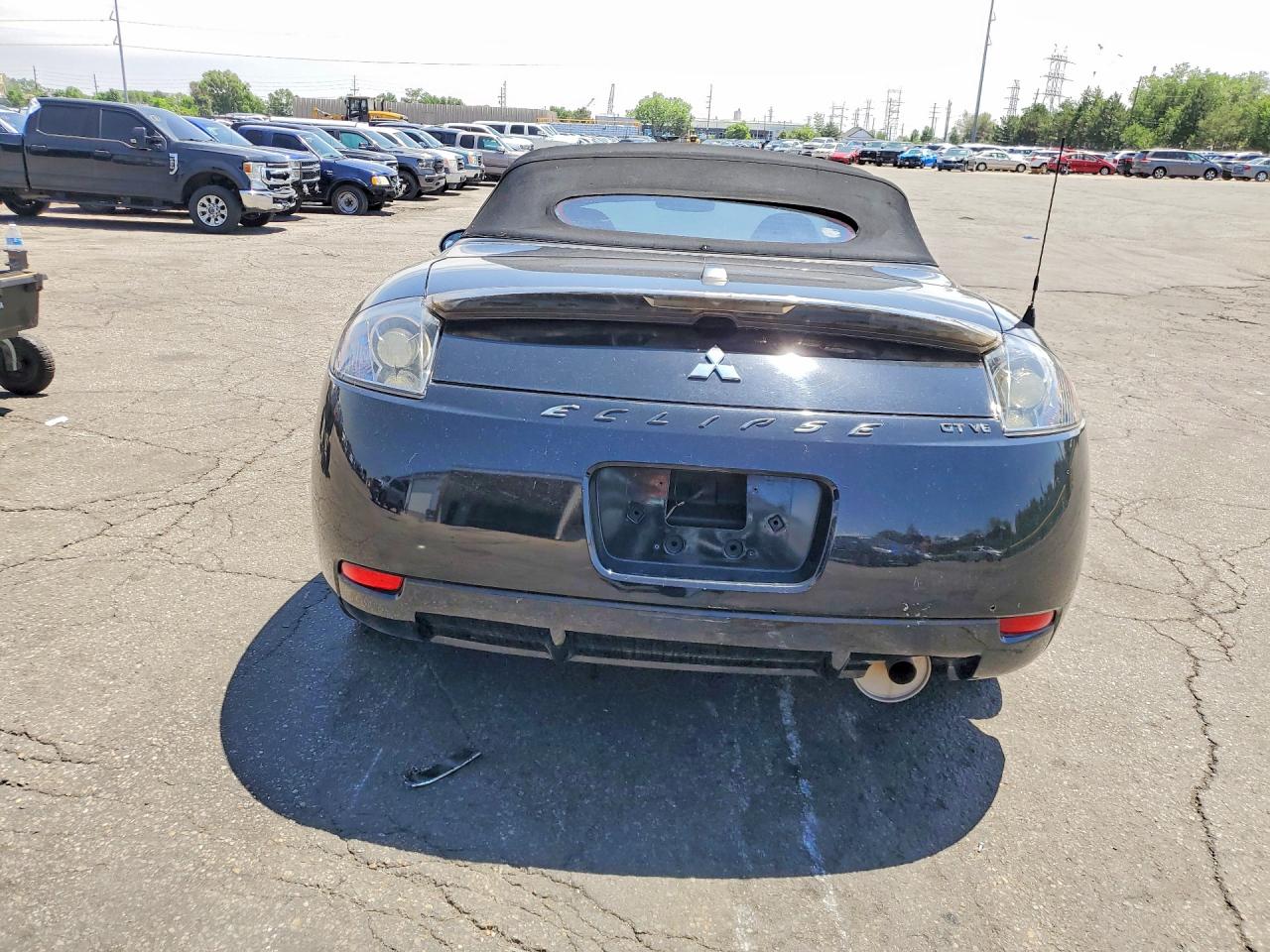 2008 Mitsubishi Eclipse Spyder Gt Black vin: 4A3AL35T48E024152