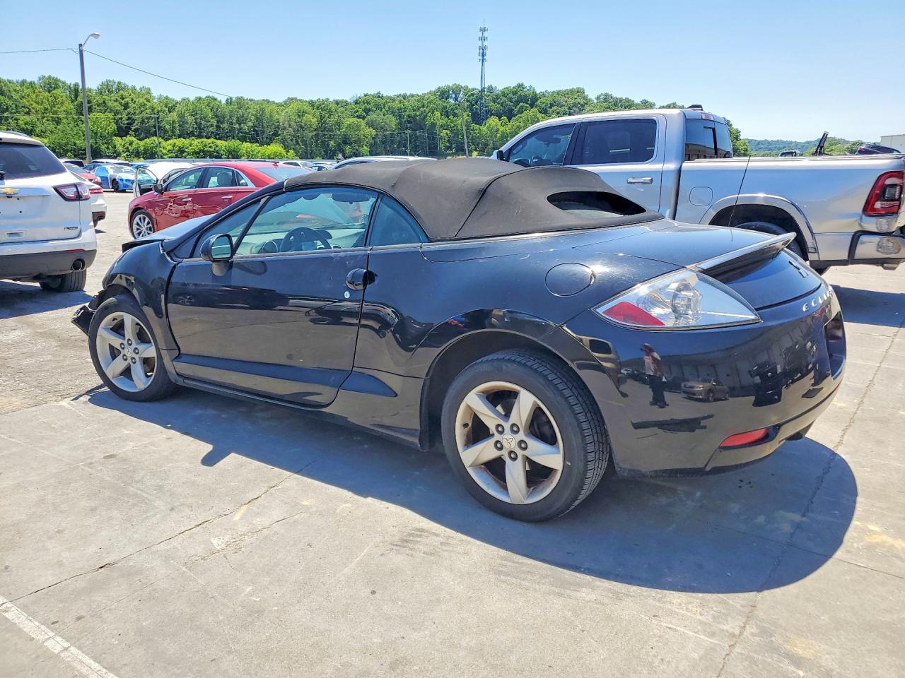 2007 Mitsubishi Eclipse Spyder Gt Black vin: 4A3AL35T57E004104